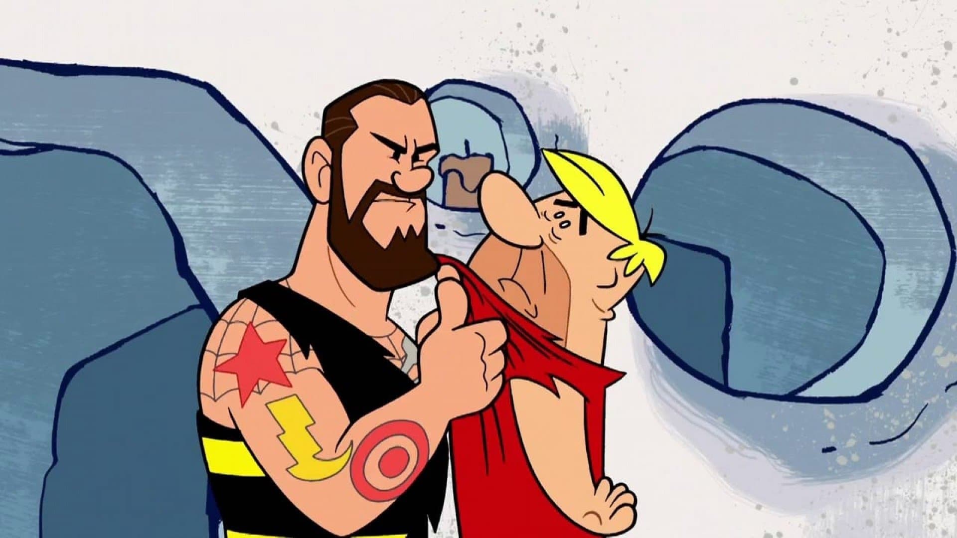 Póster oficial de la película Los Picapiedras Y WWE: Smackdown En La Edad De Piedra en alta calidad HD 4K