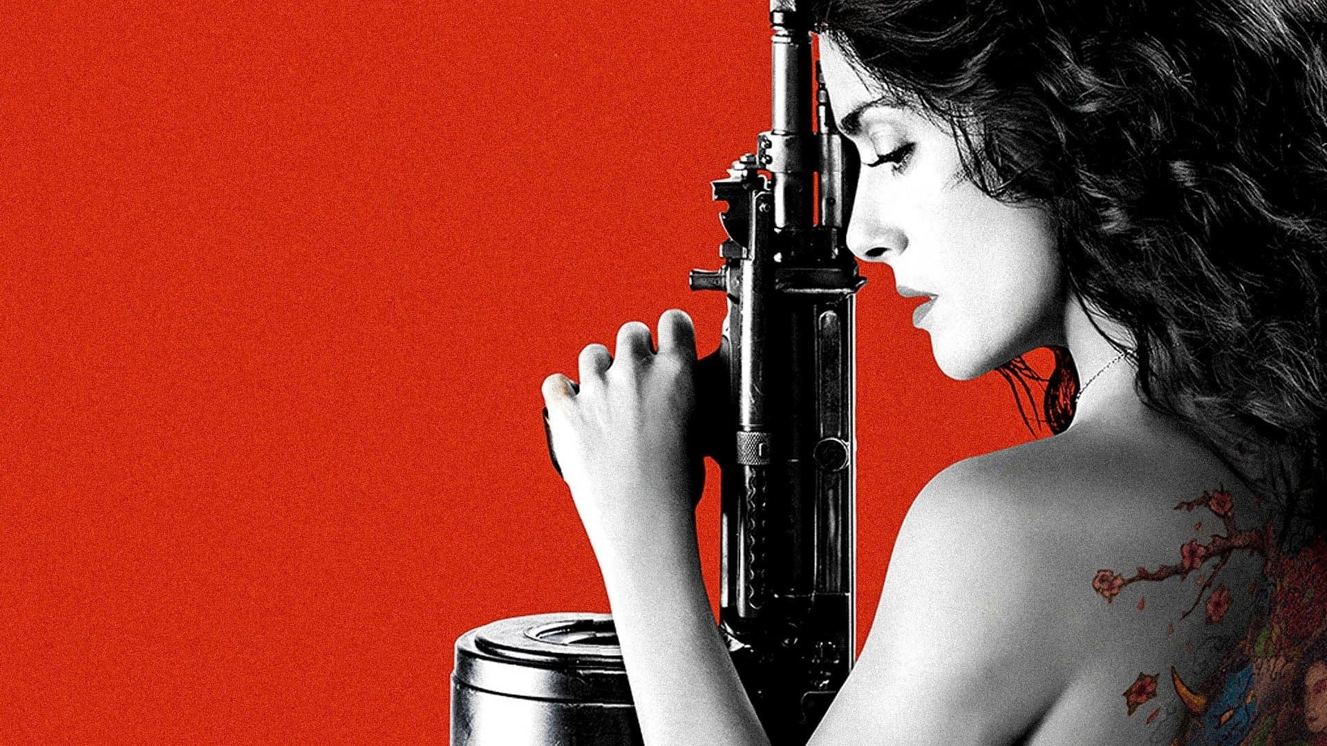 Póster oficial de la película Everly: Implacable y Peligrosa en alta calidad HD 4K