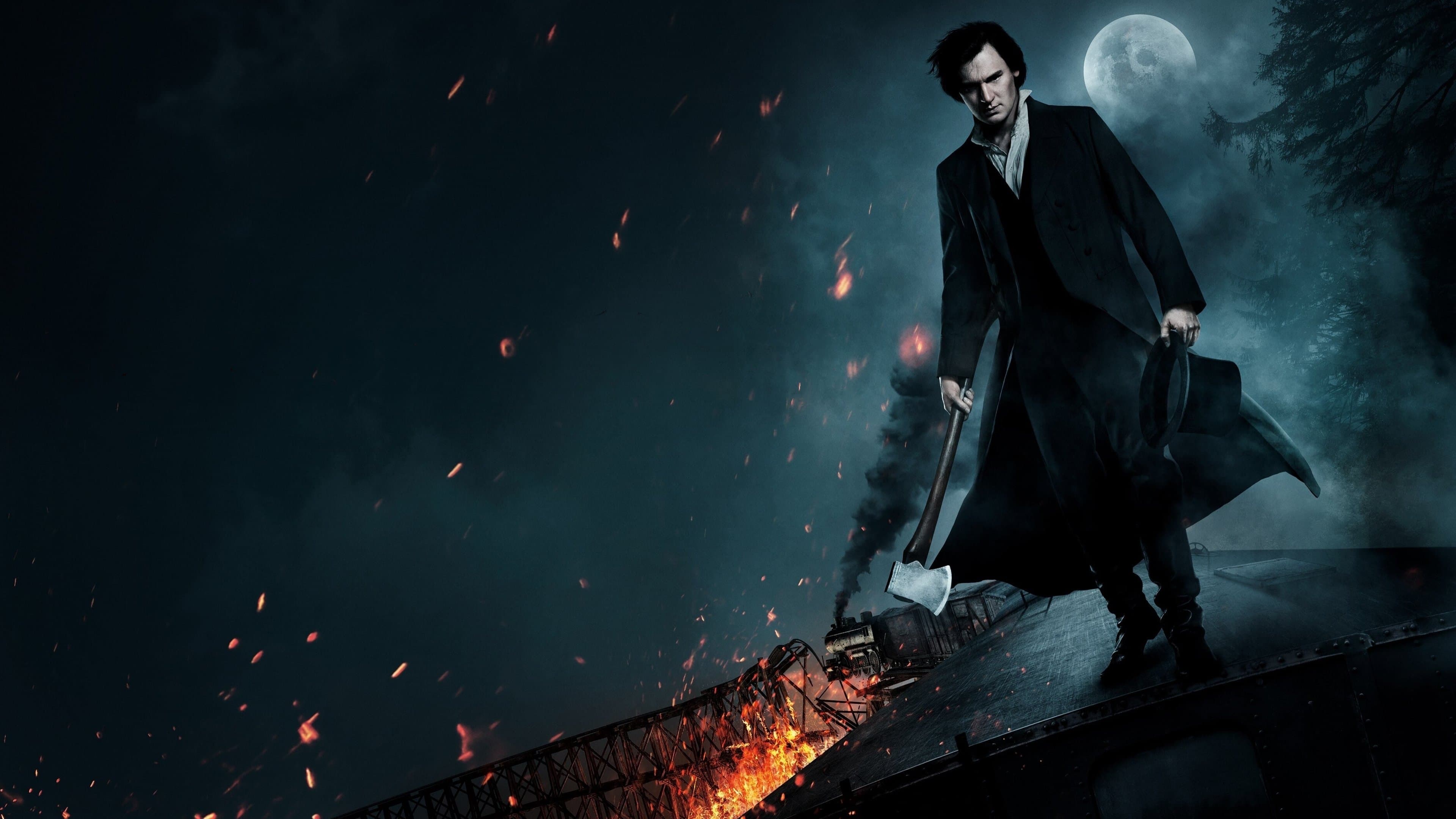 Póster oficial de la película Abraham Lincoln: Cazador de vampiros en alta calidad HD 4K