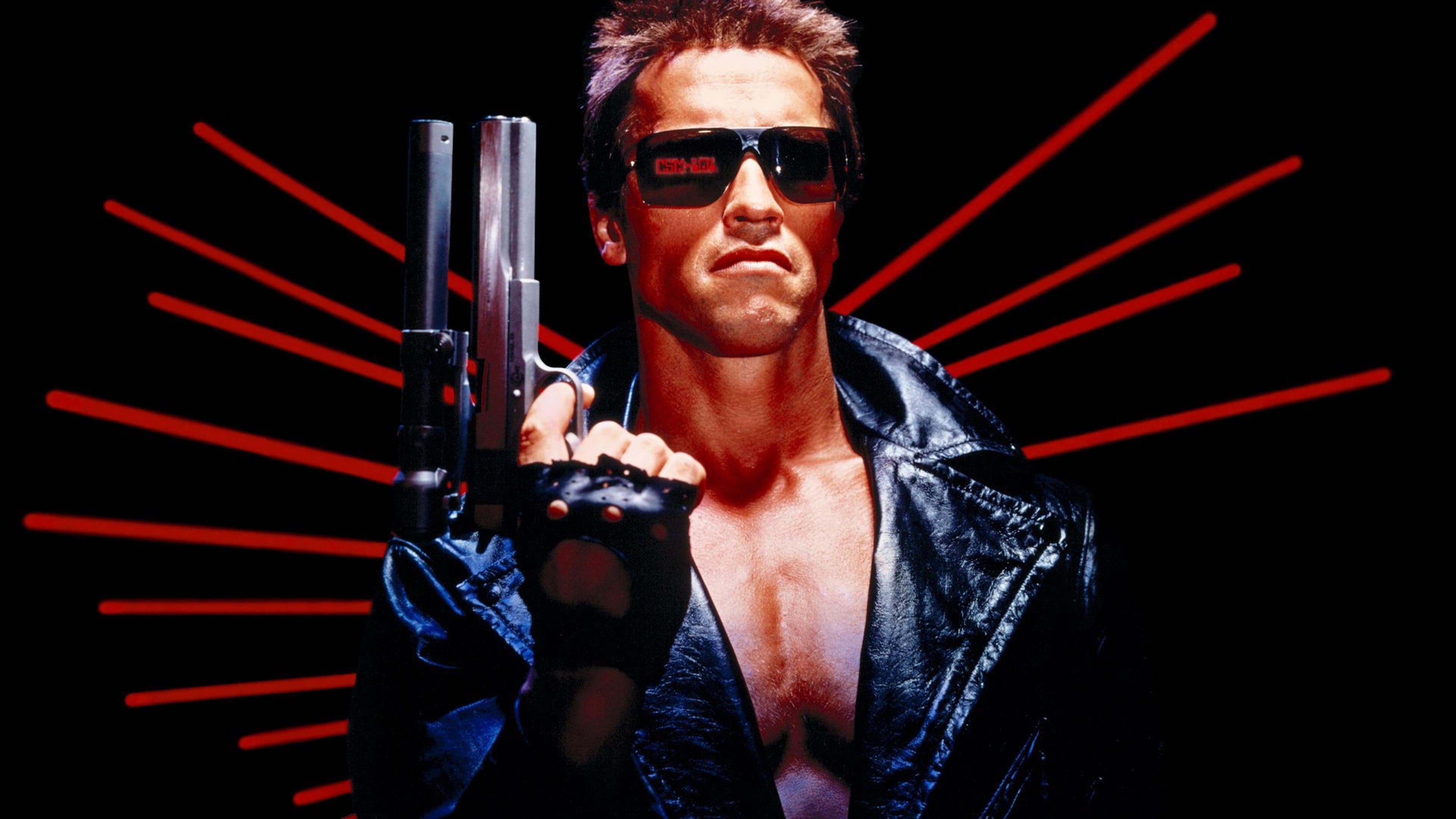 Póster oficial de la película Terminator en alta calidad HD 4K