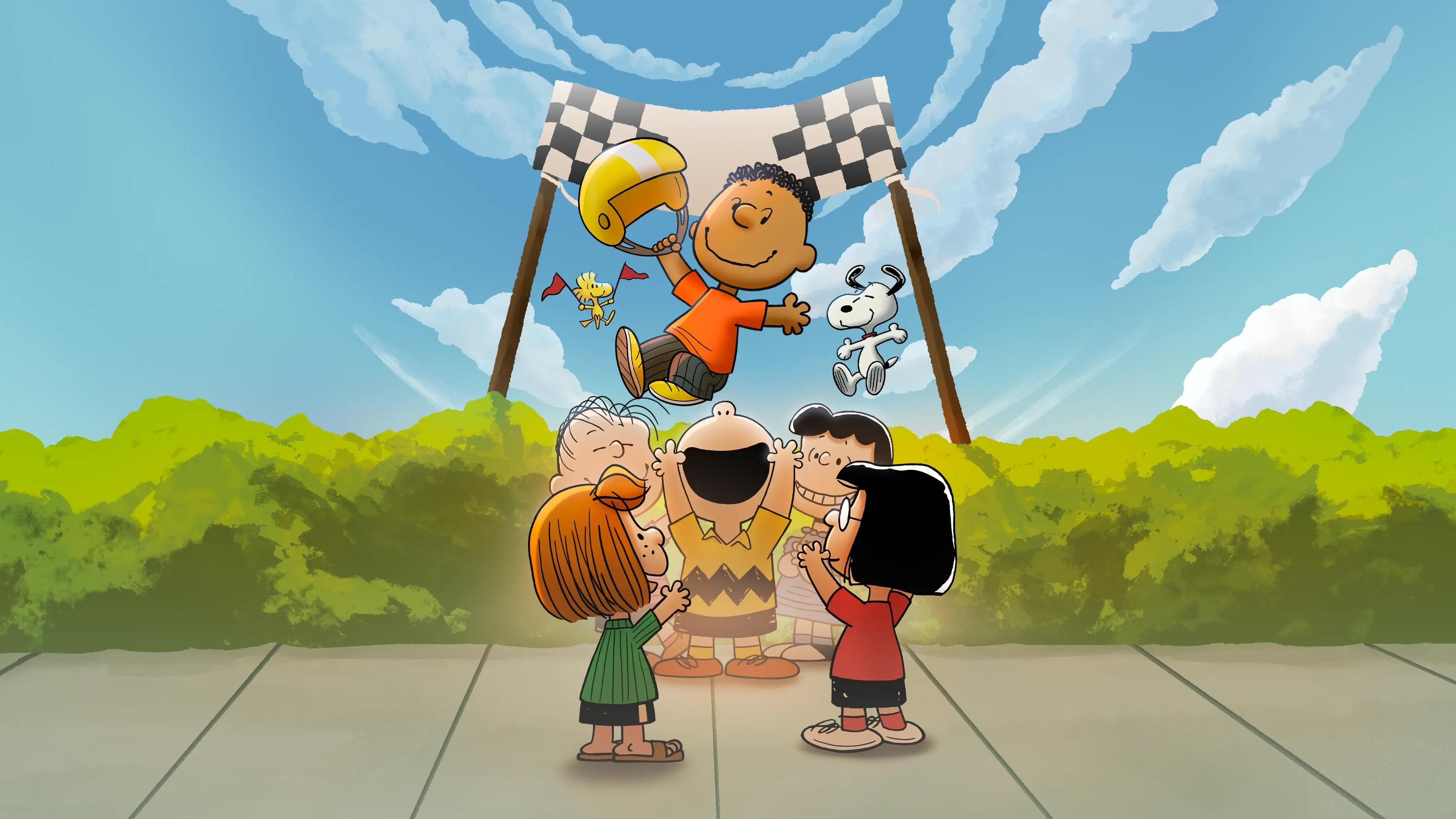 Póster oficial de la película Snoopy presenta: bienvenido a casa, Franklin en alta calidad HD 4K