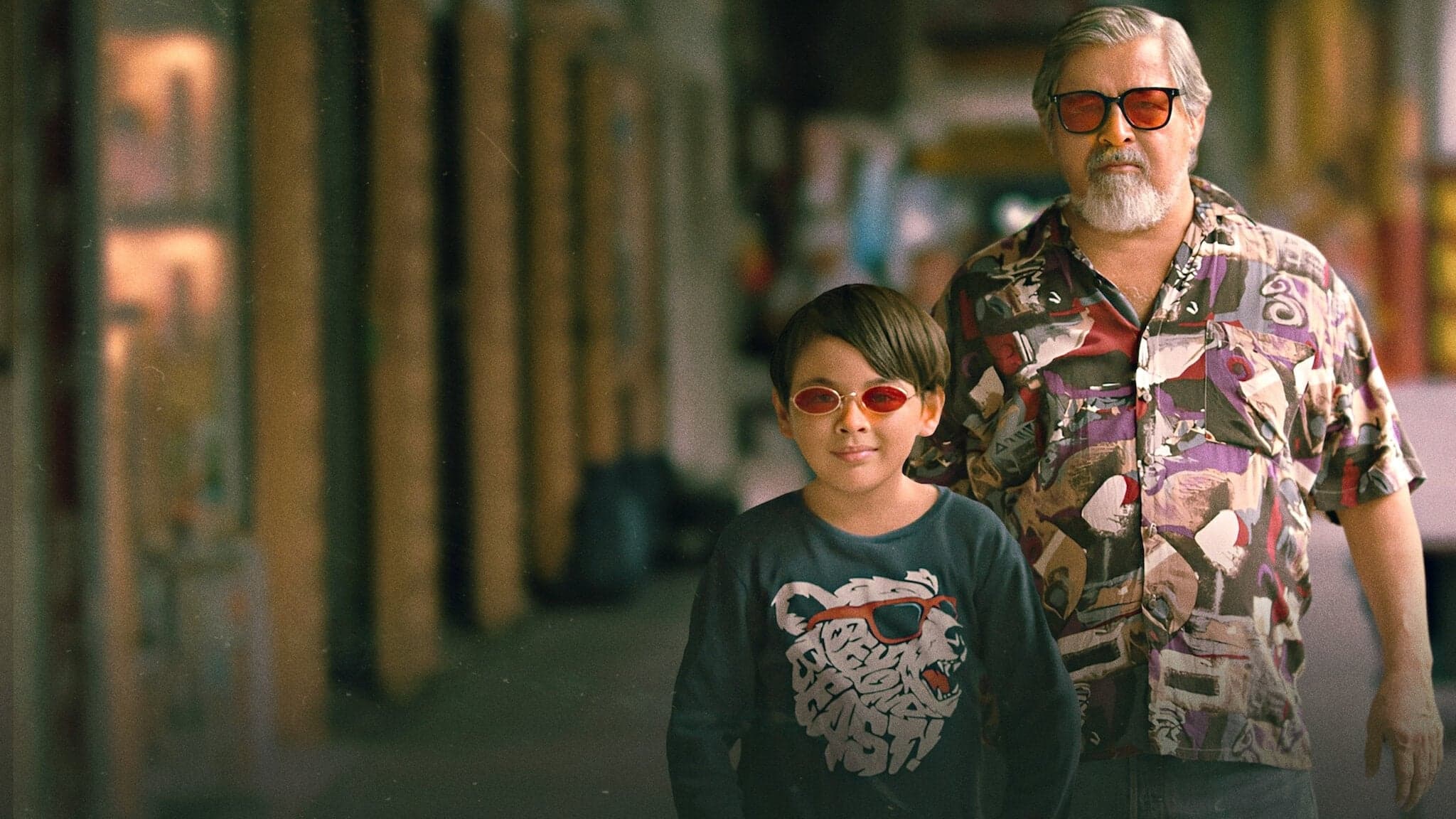 Póster oficial de la película El abuelo y Kid en alta calidad HD 4K