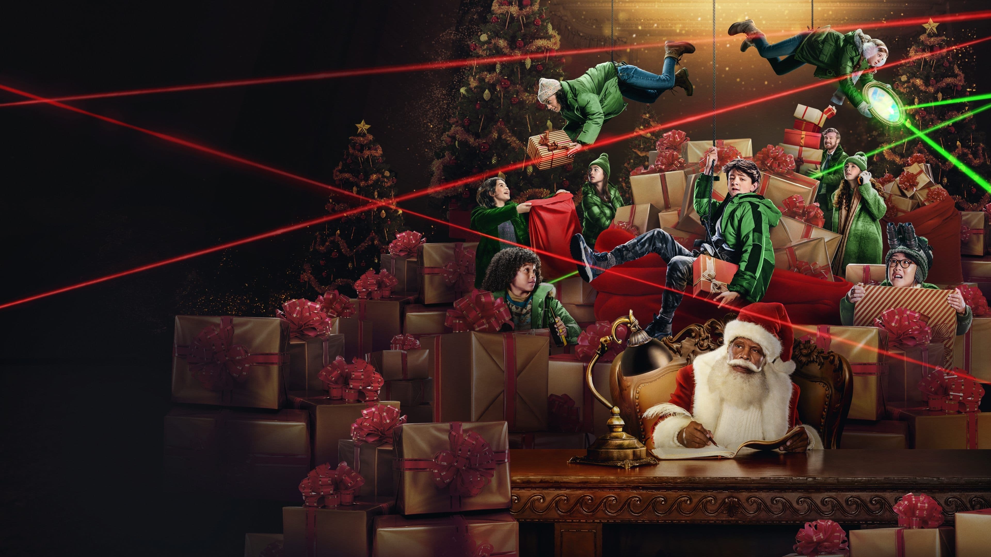 Póster oficial de la película Travesuras navideñas en alta calidad HD 4K