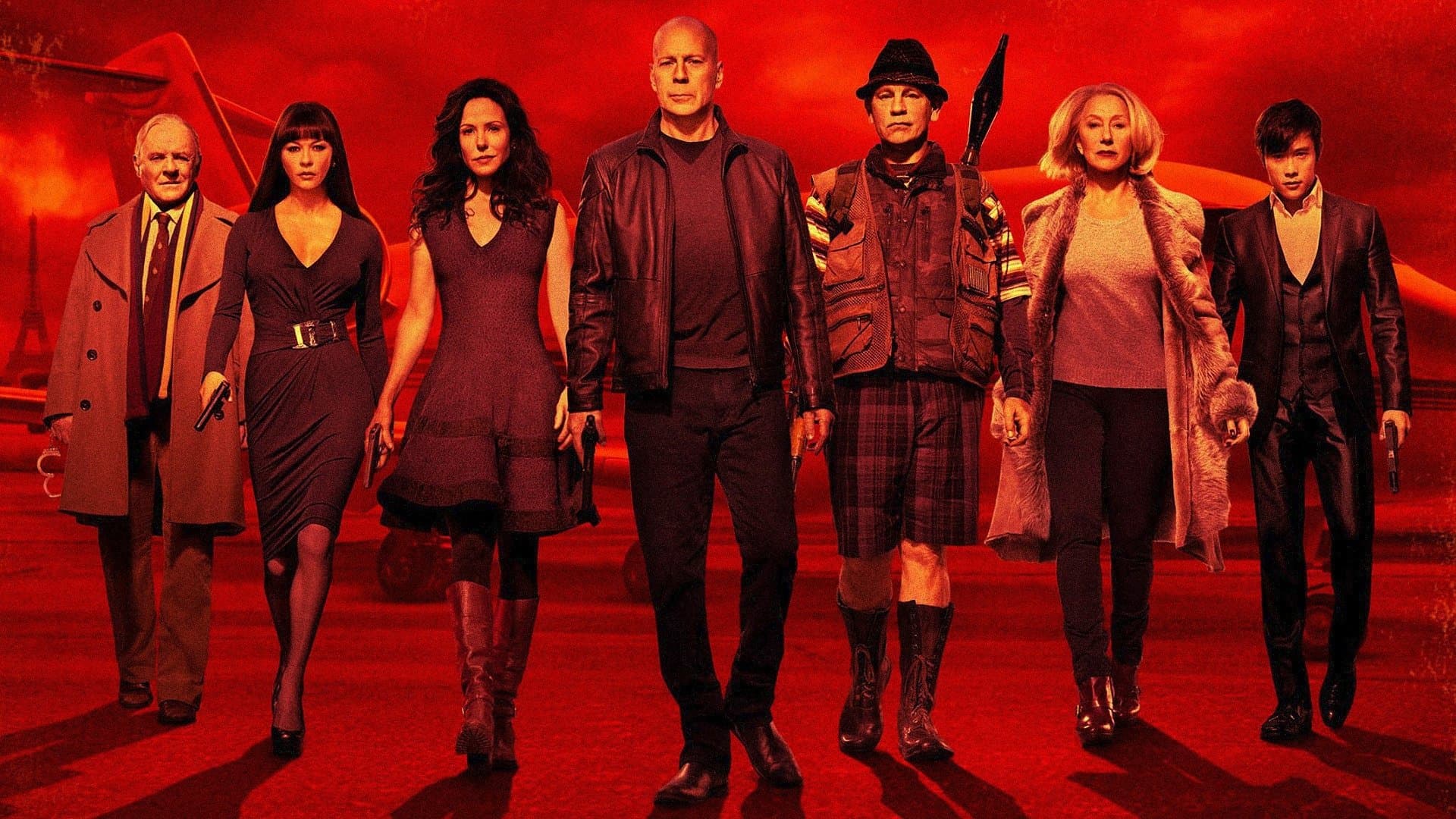 Póster oficial de la película Red 2 en alta calidad HD 4K