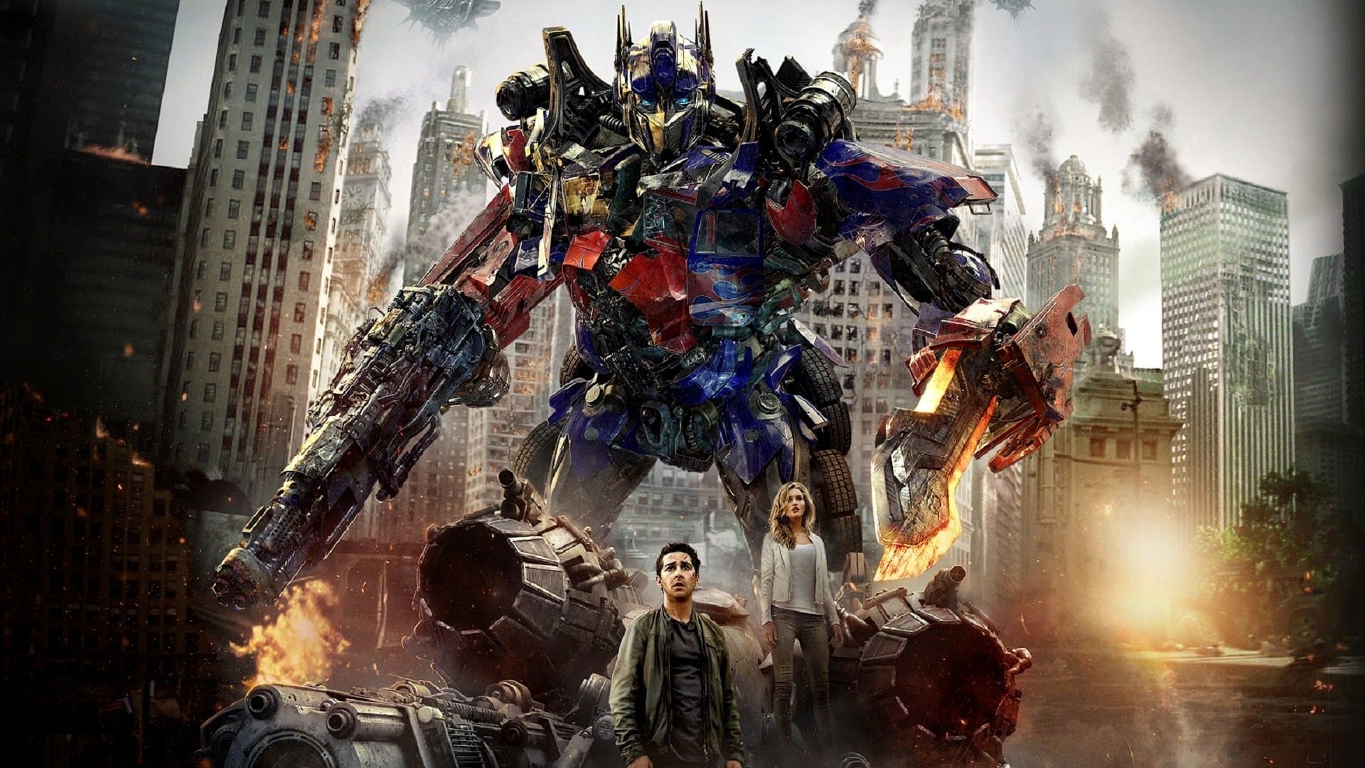 Póster oficial de la película Transformers 3 en alta calidad HD 4K