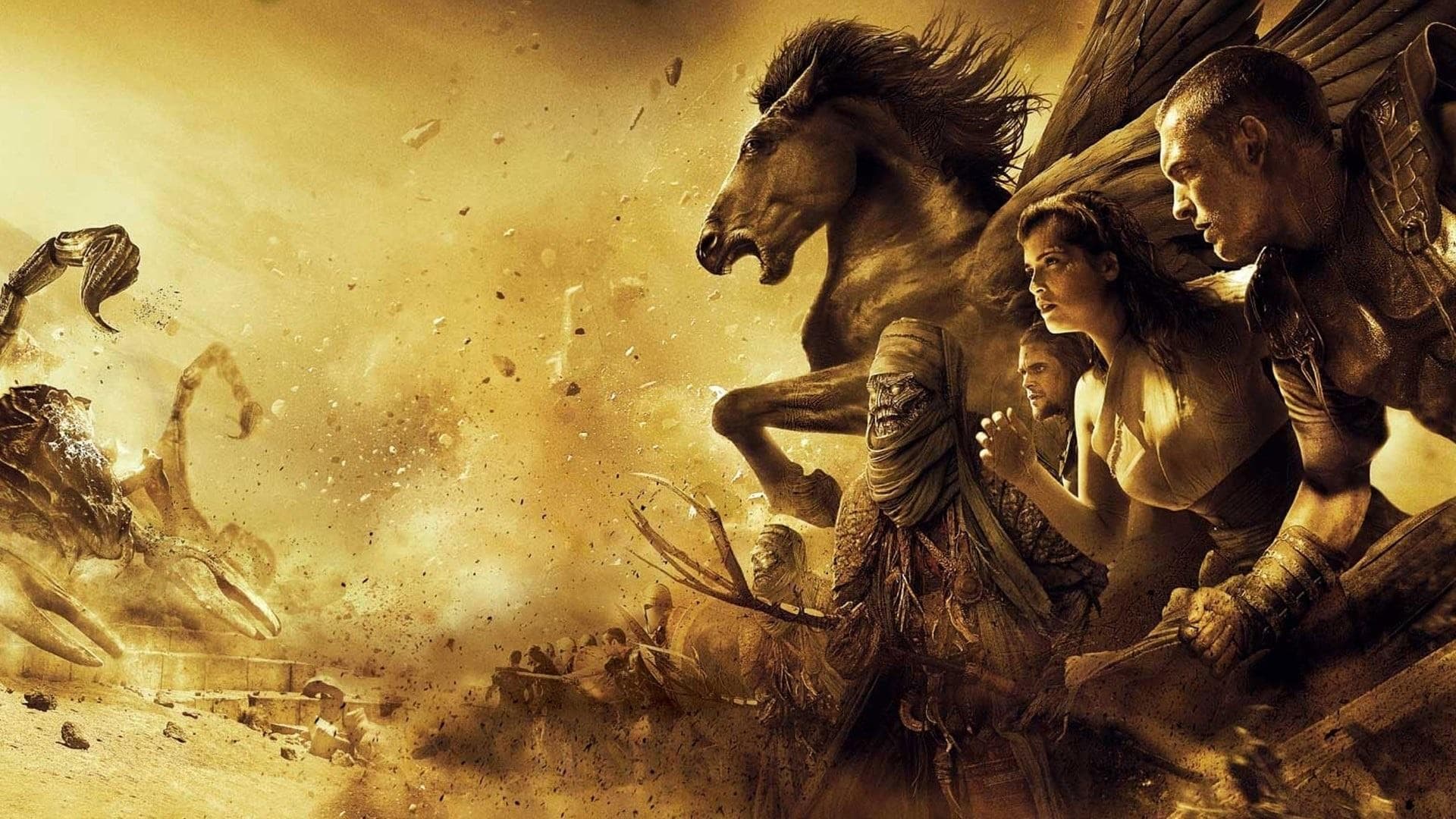 Póster oficial de la película Furia de titanes en alta calidad HD 4K