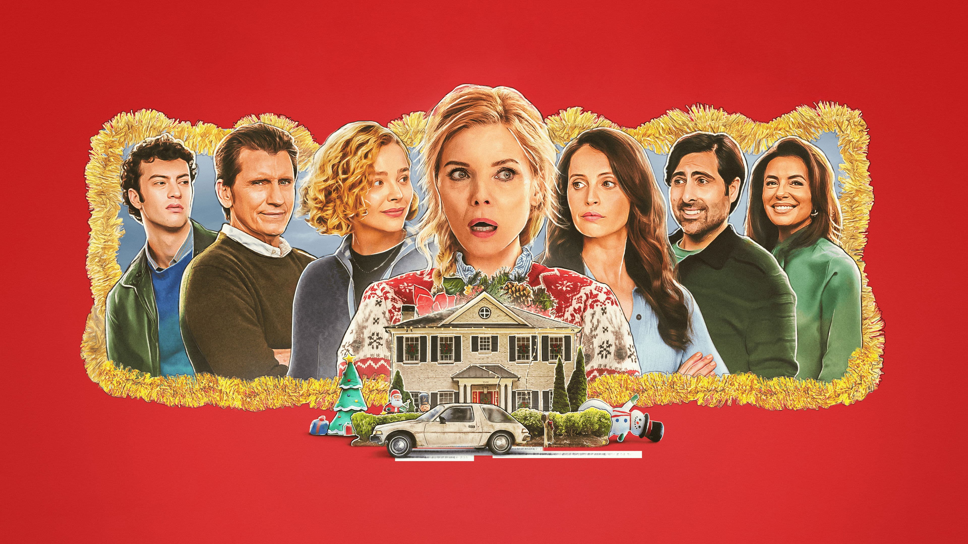 Póster oficial de la película ¡Vaya Navidad! en alta calidad HD 4K