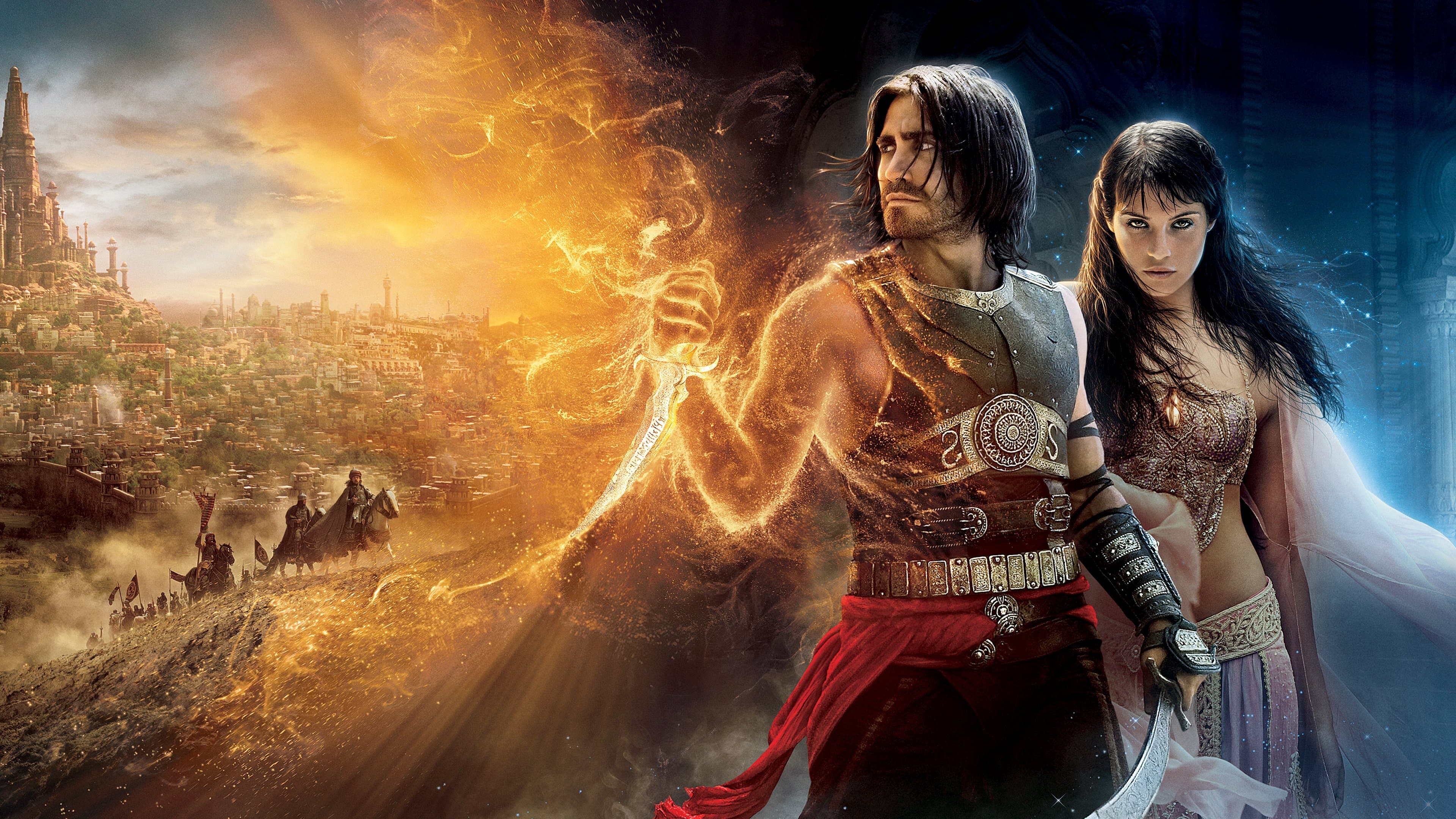 Póster oficial de la película Príncipe de Persia - Las arenas del tiempo en alta calidad HD 4K