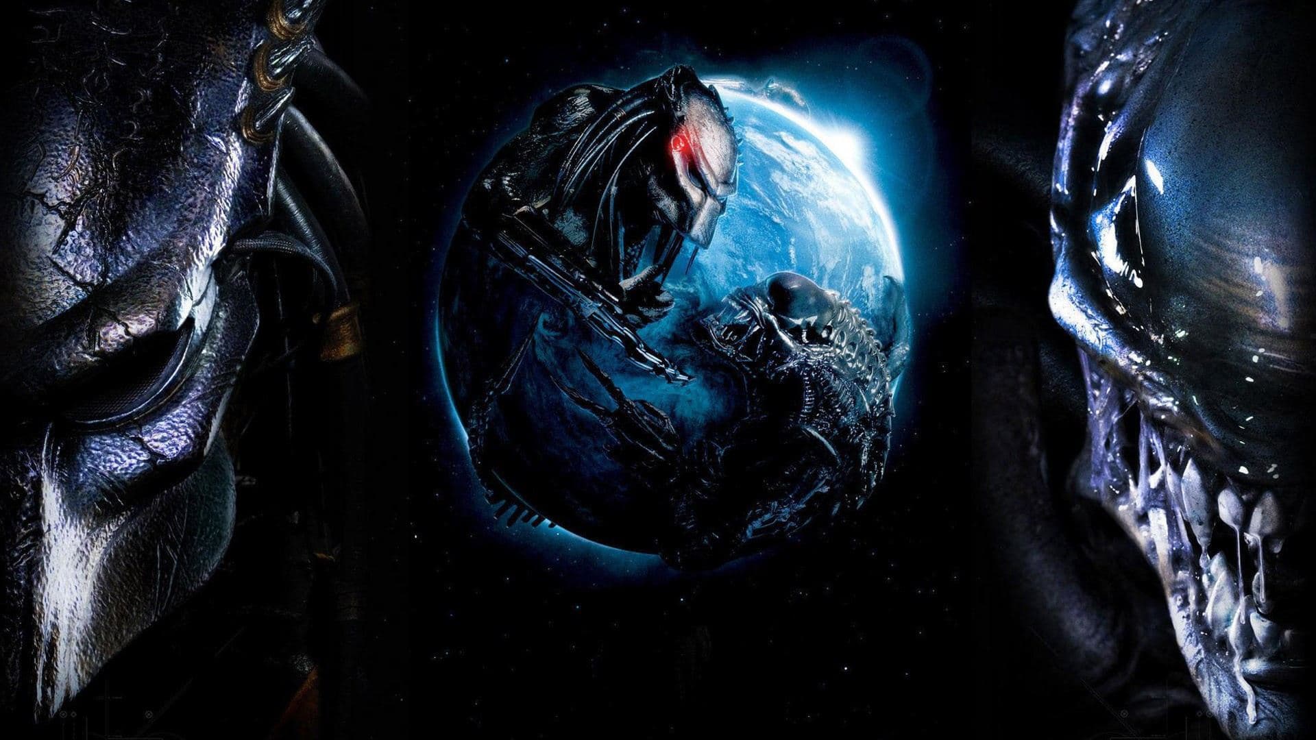 Póster oficial de la película Aliens vs. Depredador 2 en alta calidad HD 4K
