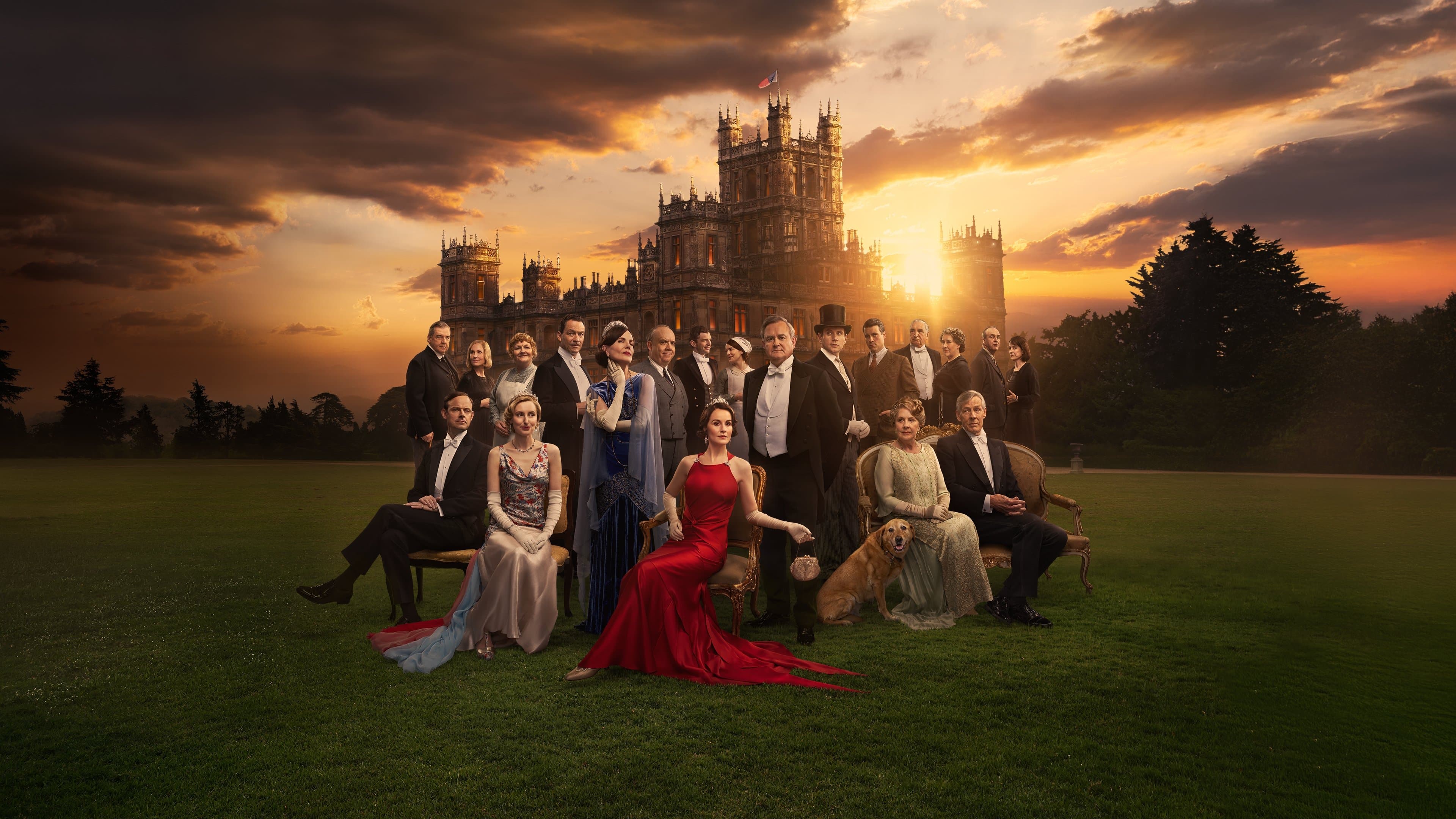Póster oficial de la película Downton Abbey: El gran final en alta calidad HD 4K