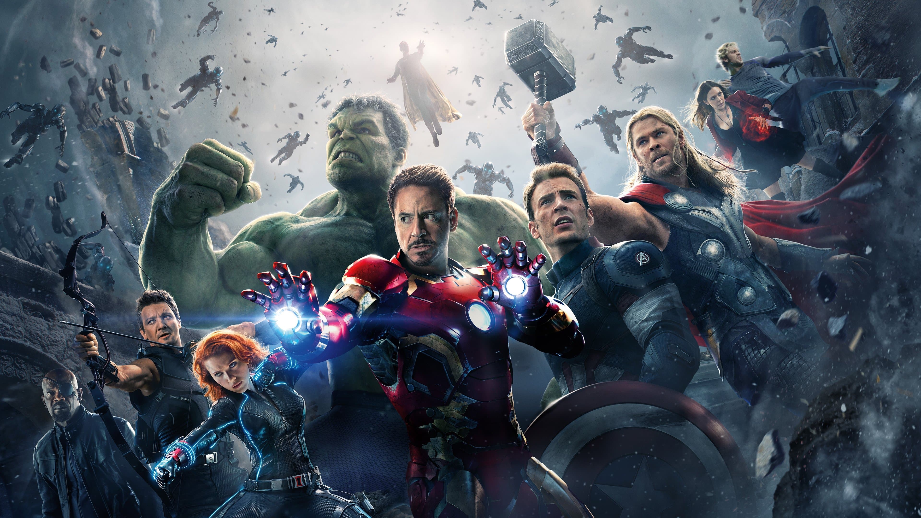 Póster oficial de la película Avengers: Era de Ultrón en alta calidad HD 4K