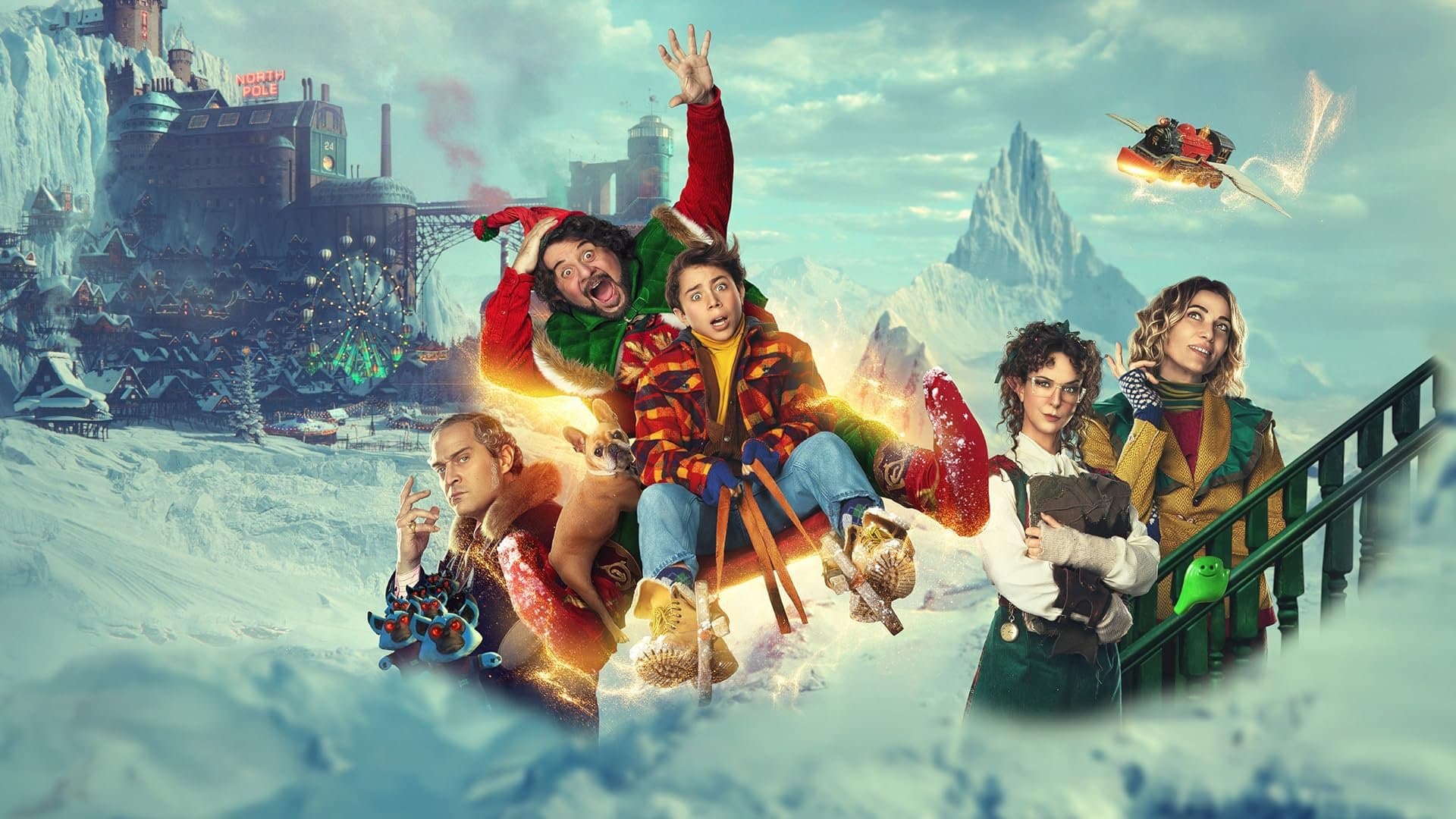 Póster oficial de la película El elfo de la Navidad en alta calidad HD 4K