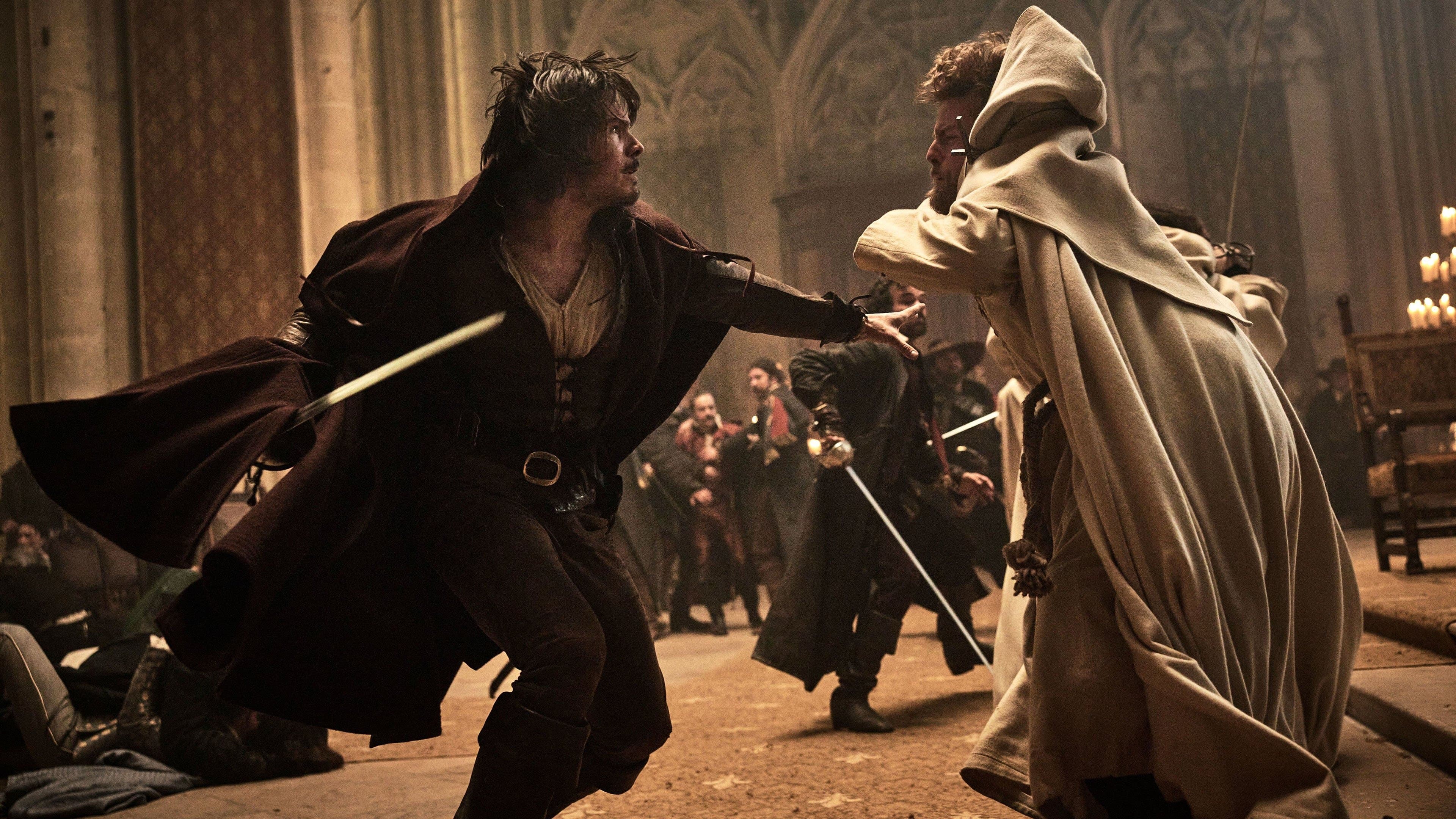 Póster oficial de la película Los tres mosqueteros: D'Artagnan en alta calidad HD 4K