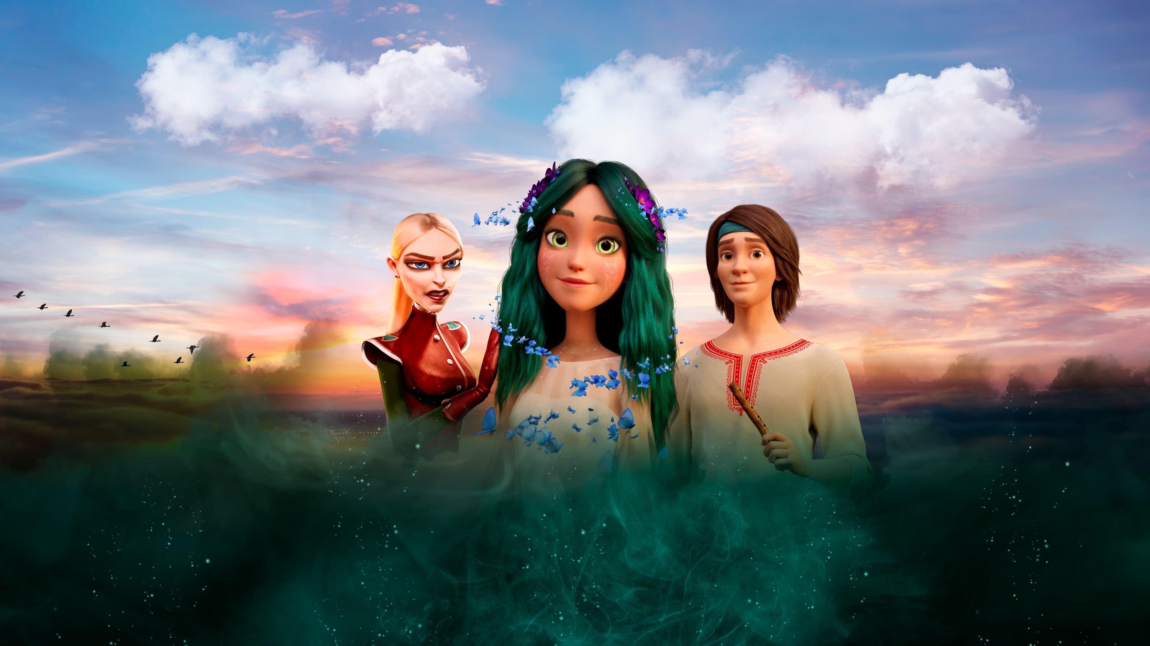 Póster oficial de la película Mavka: Guardiana del bosque en alta calidad HD 4K