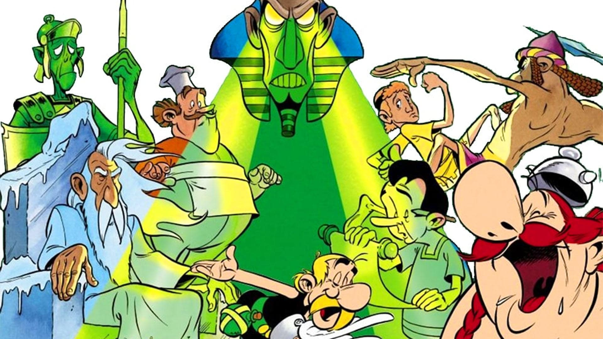 Póster oficial de la película Las doce pruebas de Astérix en alta calidad HD 4K