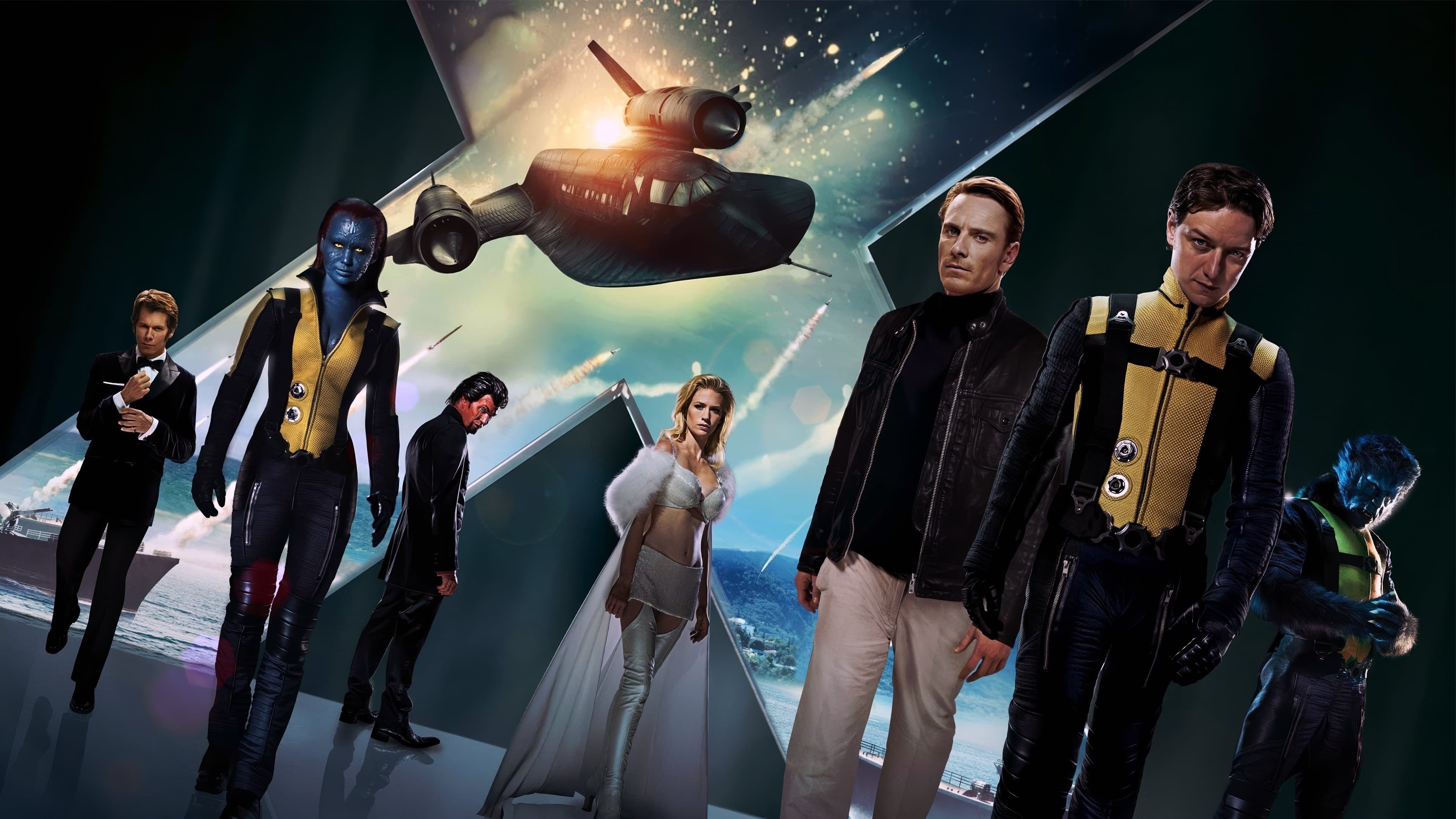 Póster oficial de la película X-Men: Primera generación en alta calidad HD 4K