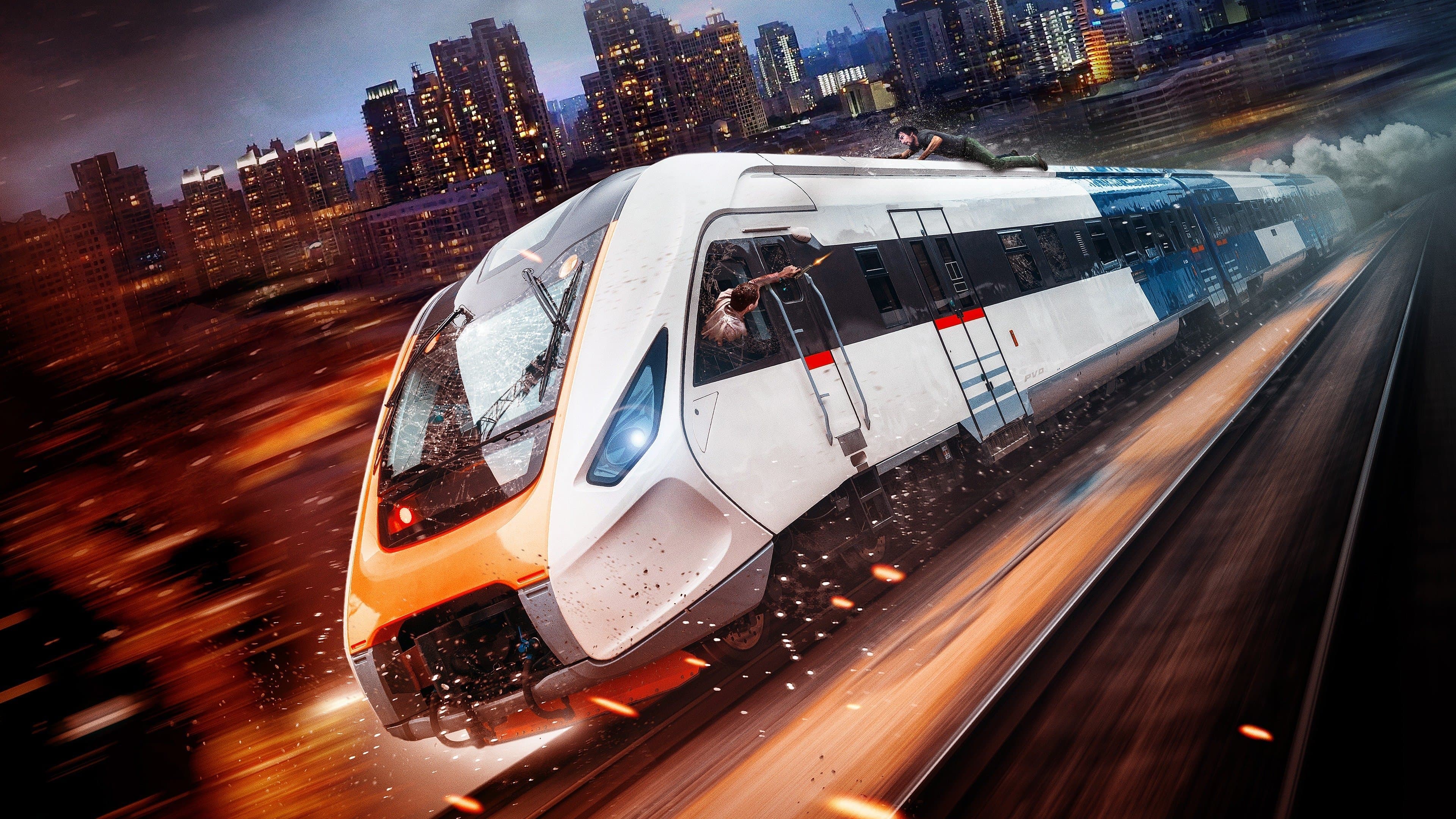 Póster oficial de la película Tren Bala Abatido en alta calidad HD 4K