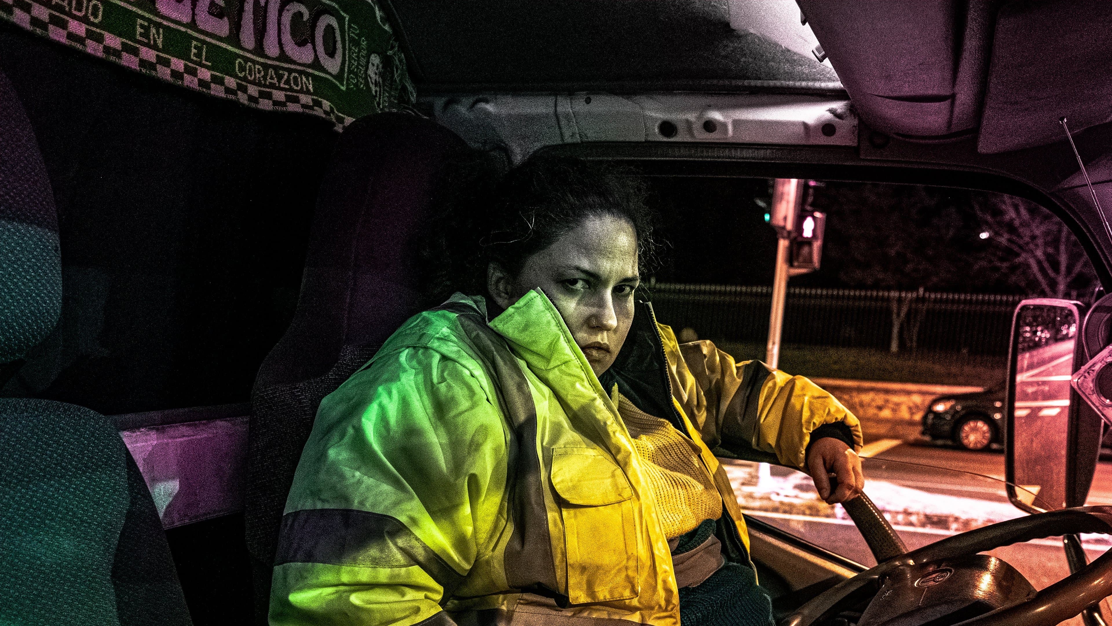 Póster oficial de la película Una noche con Adela en alta calidad HD 4K
