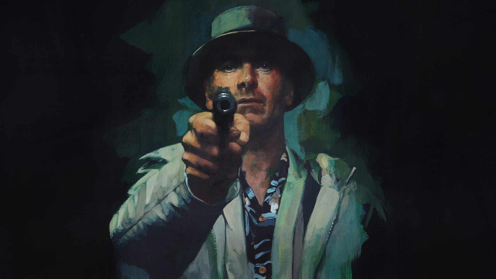 Póster oficial de la película El asesino en alta calidad HD 4K