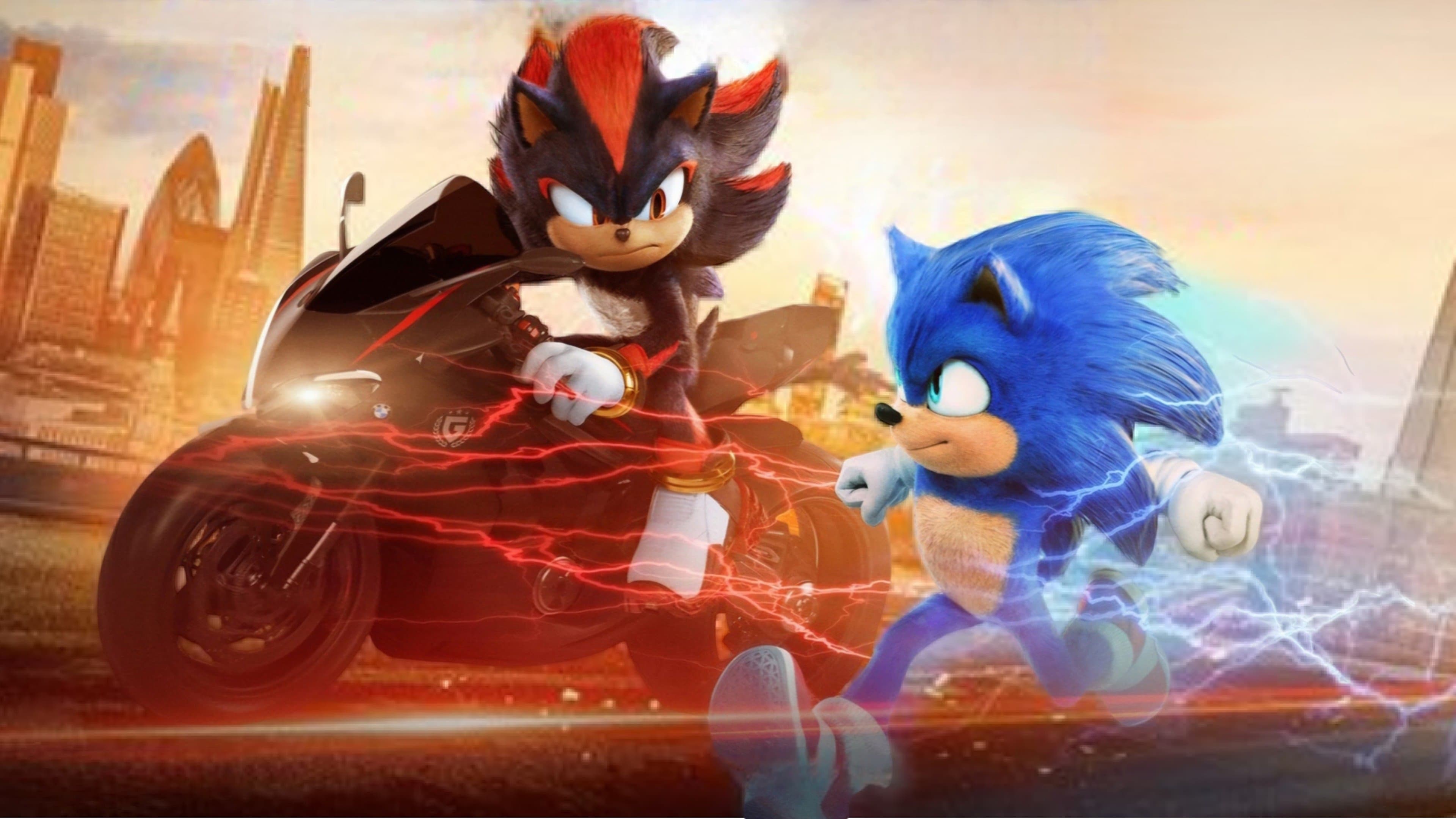 Póster oficial de la película Sonic 3: La película en alta calidad HD 4K