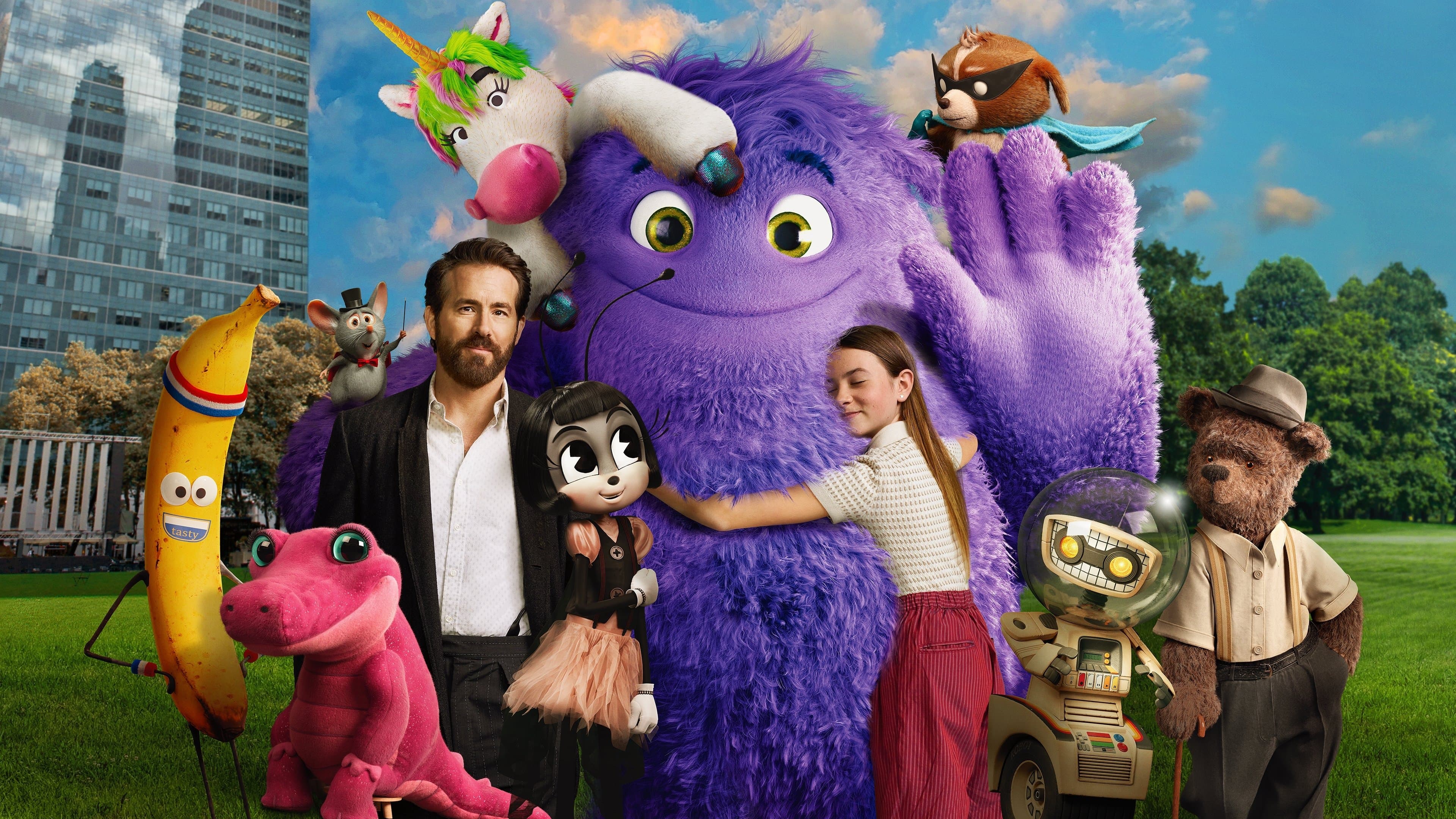 Póster oficial de la película Amigos imaginarios en alta calidad HD 4K