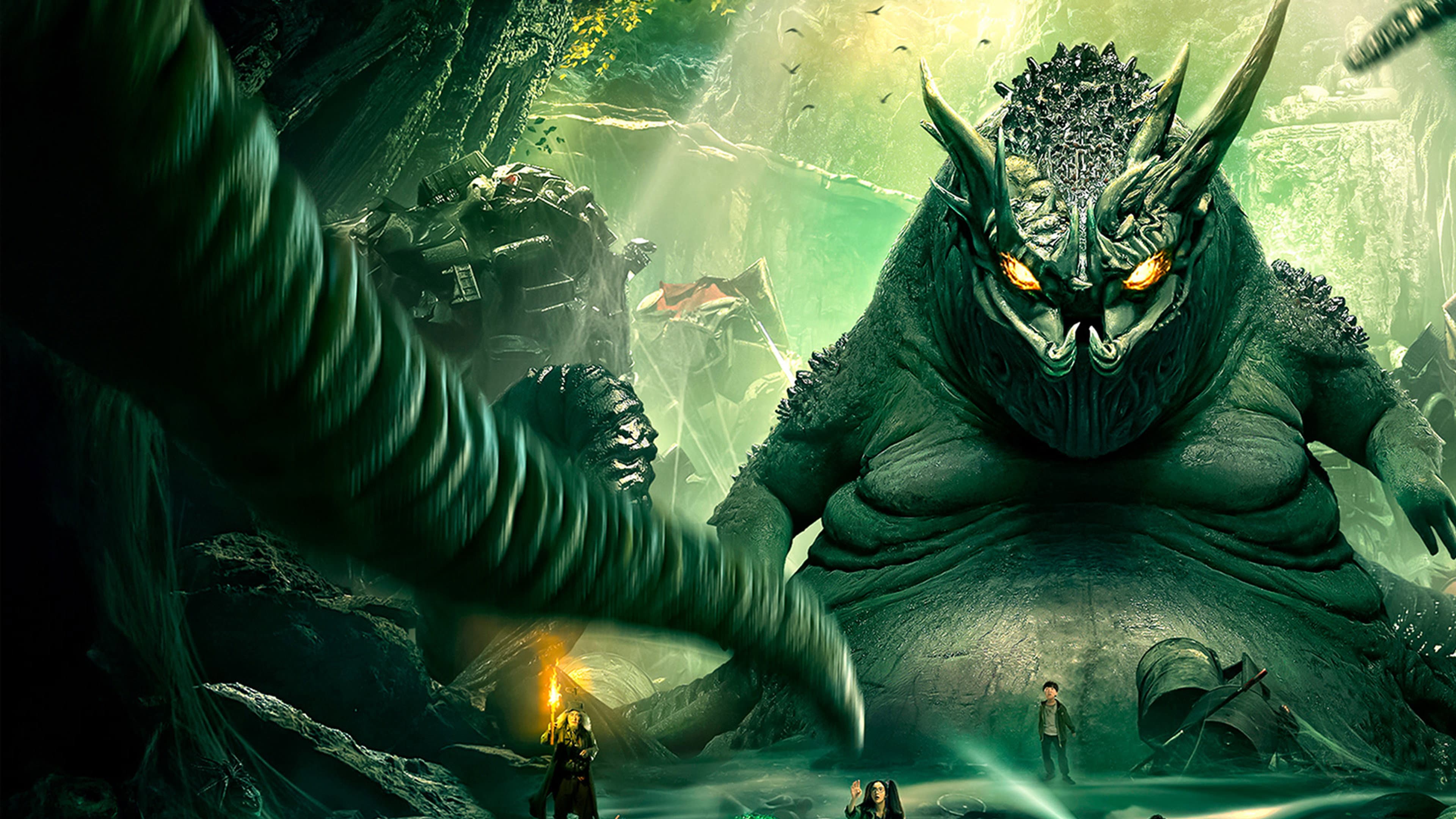 Póster oficial de la película Monstruo de las profundidades en alta calidad HD 4K