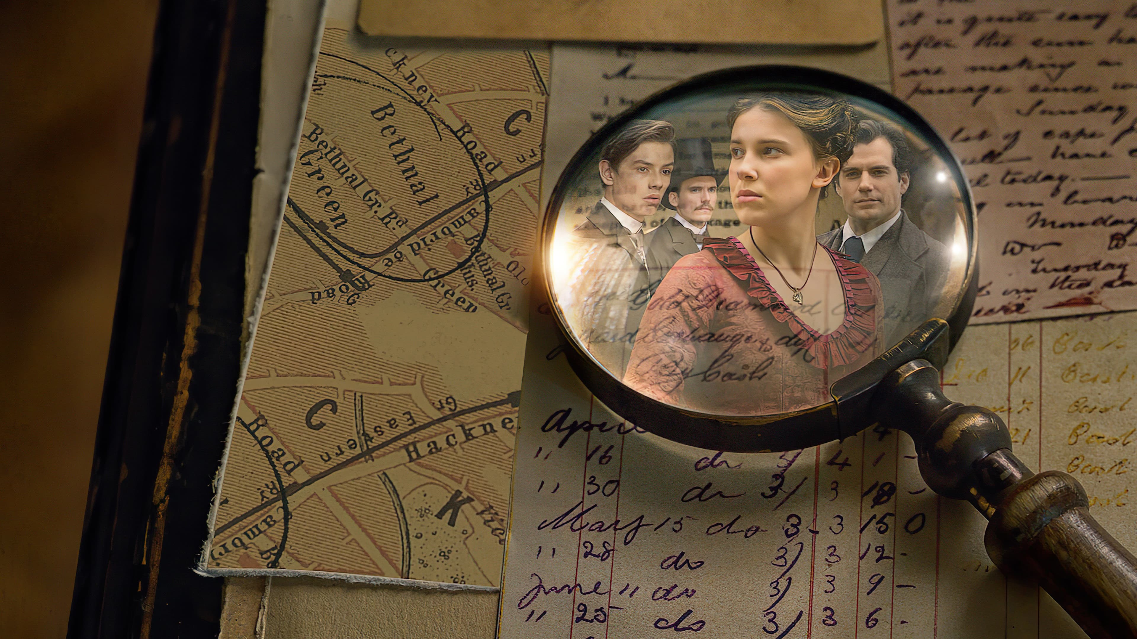 Póster oficial de la película Enola Holmes en alta calidad HD 4K