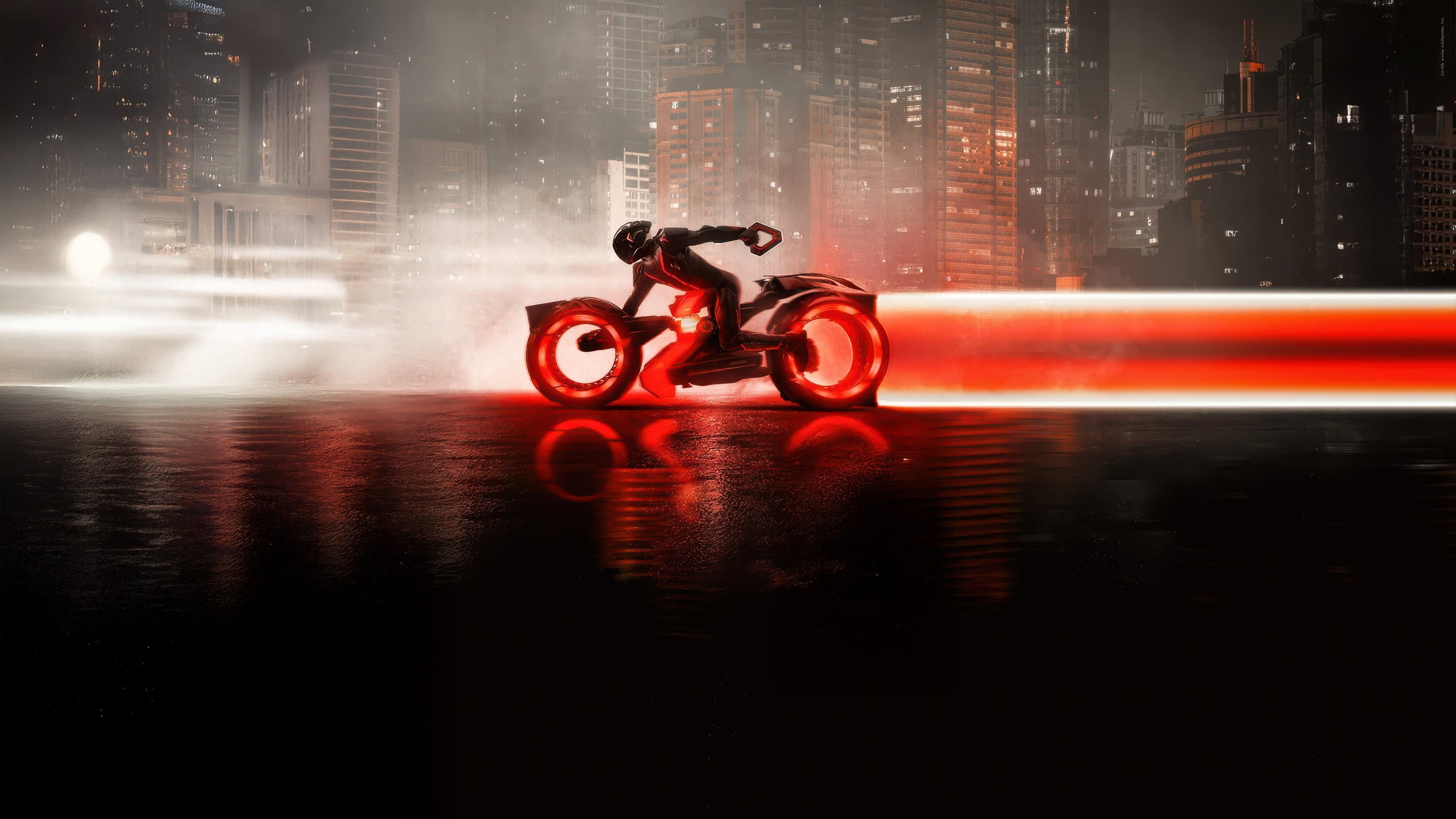 Póster oficial de la película Tron: Ares en alta calidad HD 4K