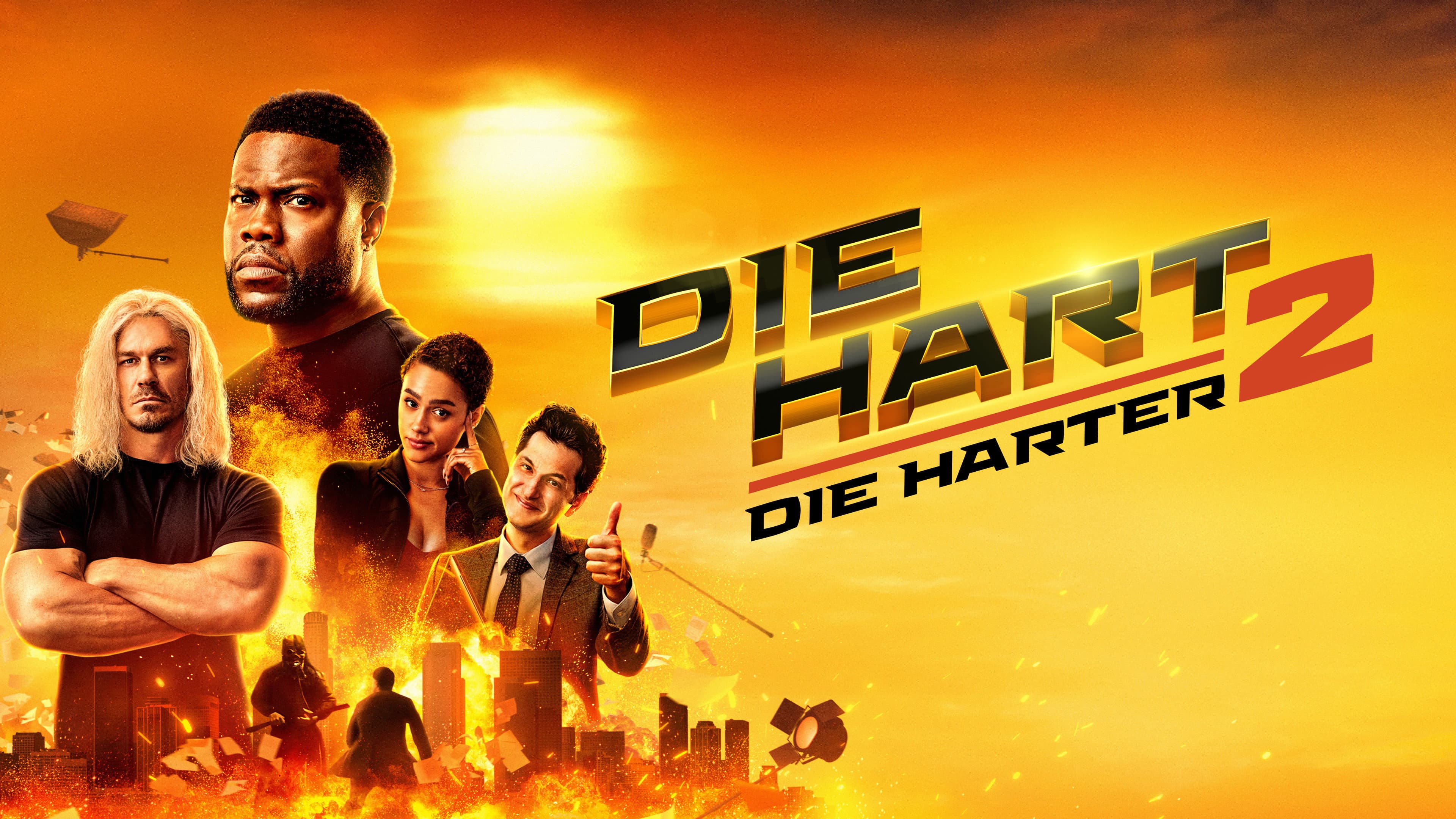 Póster oficial de la película Muere, Hart 2: Doble o nada en alta calidad HD 4K