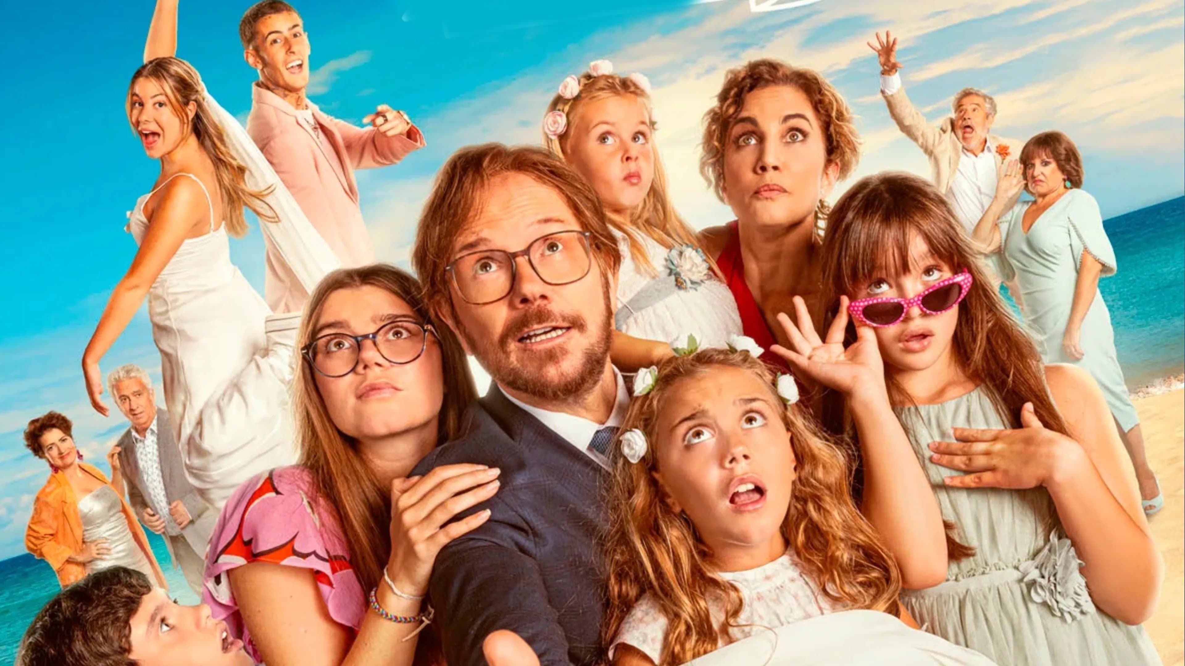 Póster oficial de la película Padre no hay más que uno 4: Campanas de boda en alta calidad HD 4K