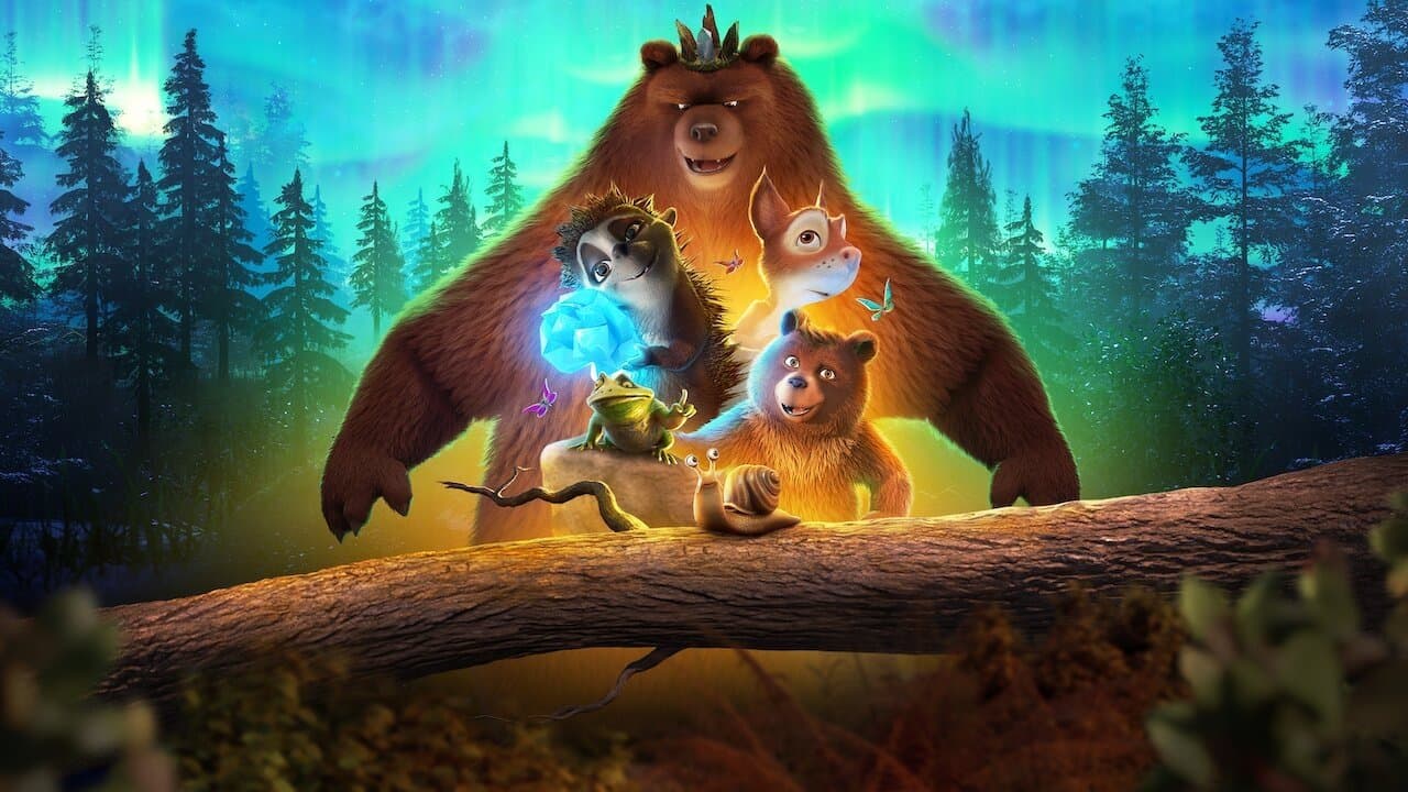 Póster oficial de la película Latte y la piedra de agua mágica en alta calidad HD 4K