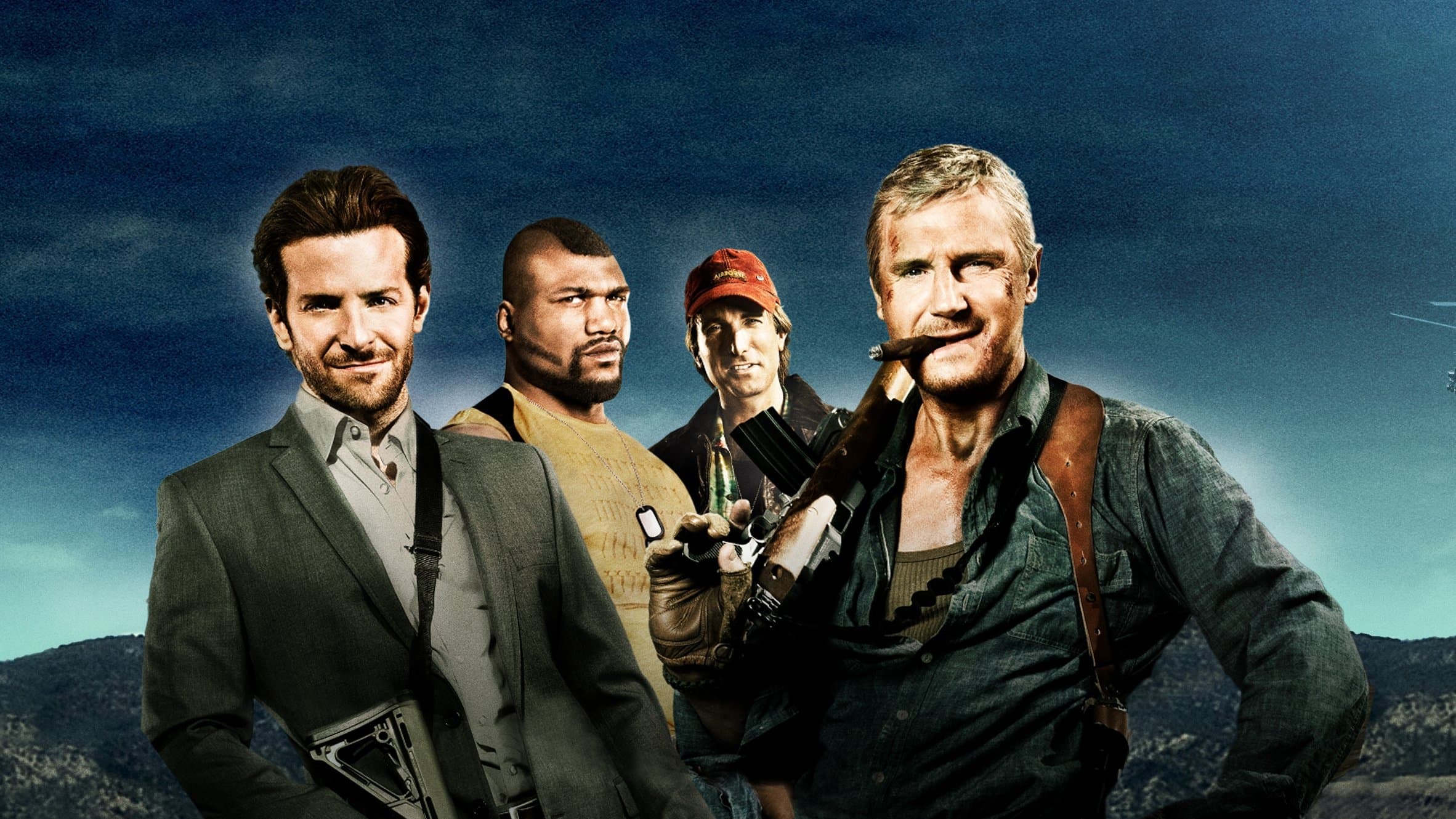Póster oficial de la película El equipo A en alta calidad HD 4K