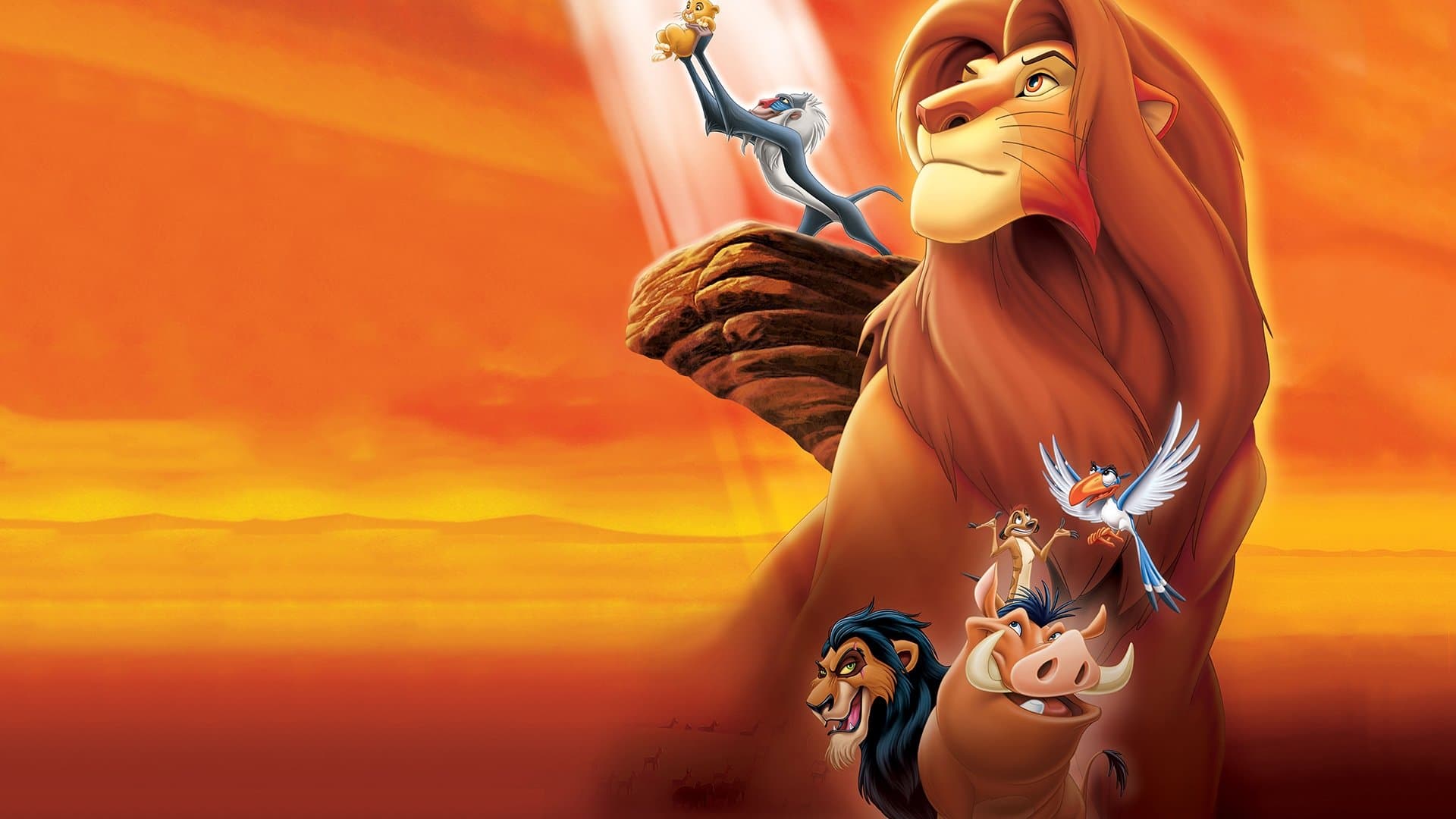 Póster oficial de la película El rey león en alta calidad HD 4K