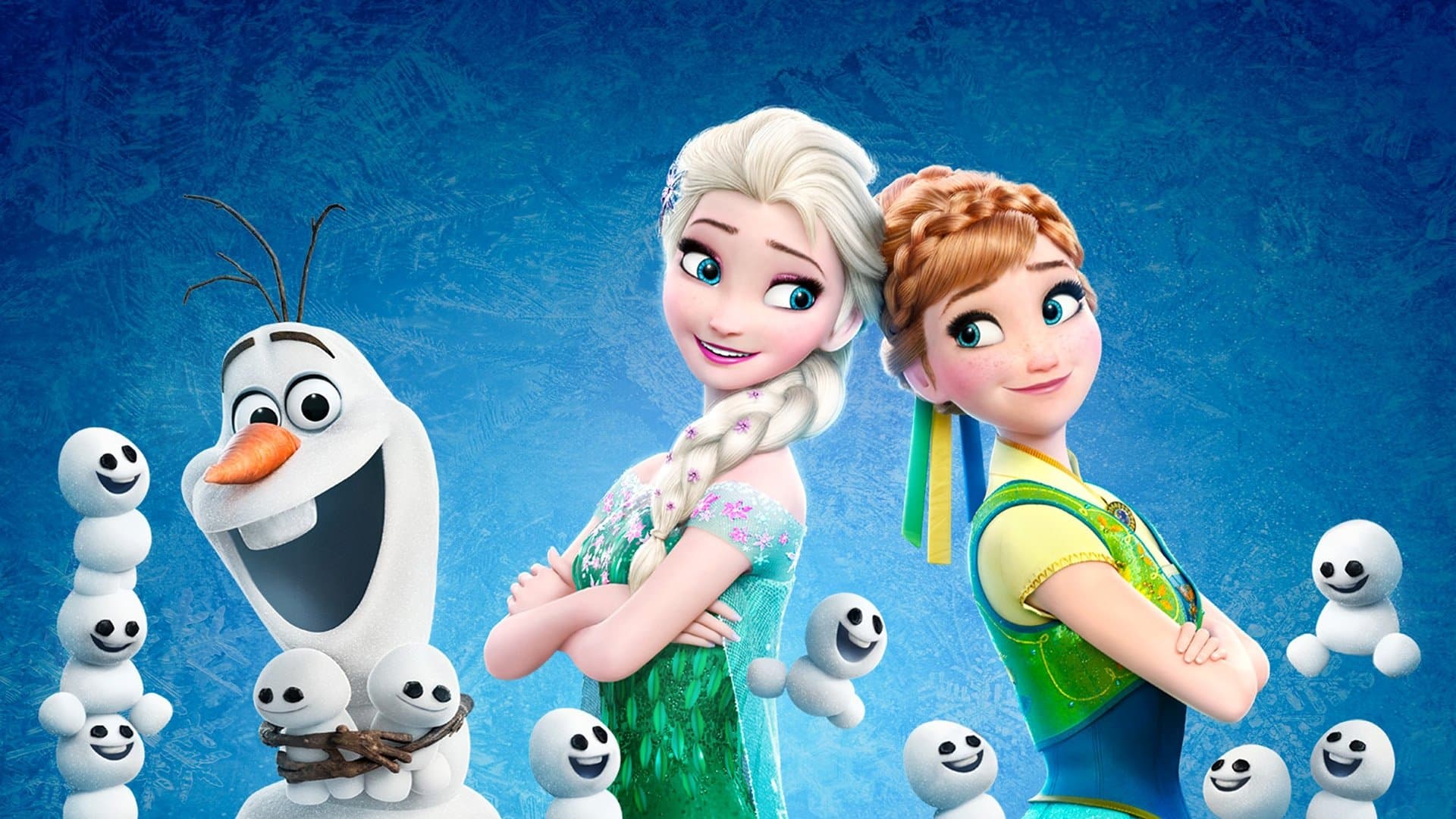 Póster oficial de la película Frozen Fiebre Congelada en alta calidad HD 4K