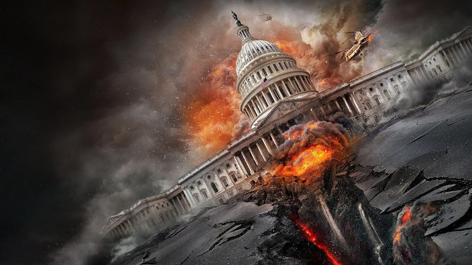 Póster oficial de la película Amenaza a la Casa Blanca en alta calidad HD 4K