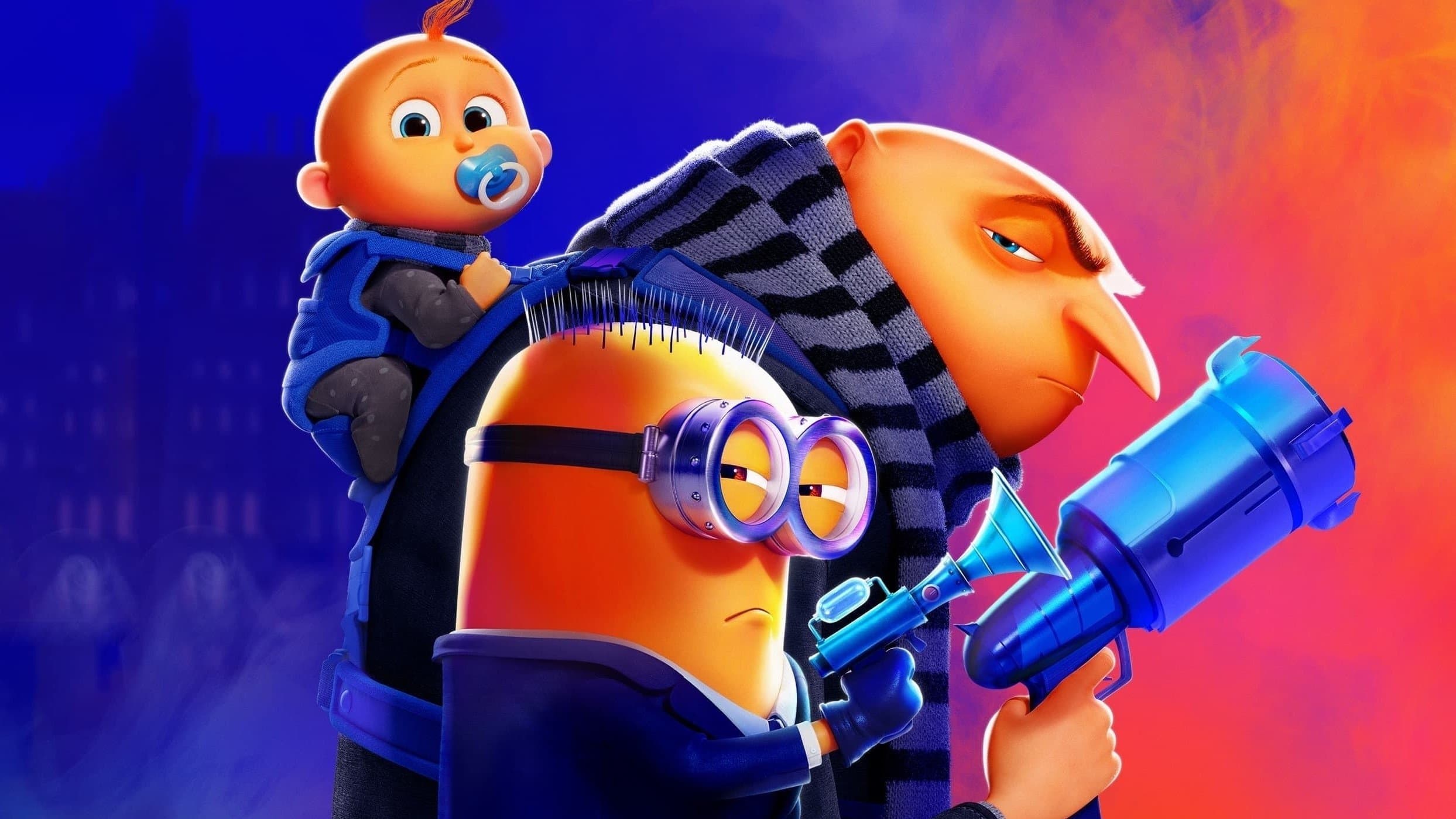 Póster oficial de la película Gru 4. Mi villano favorito en alta calidad HD 4K