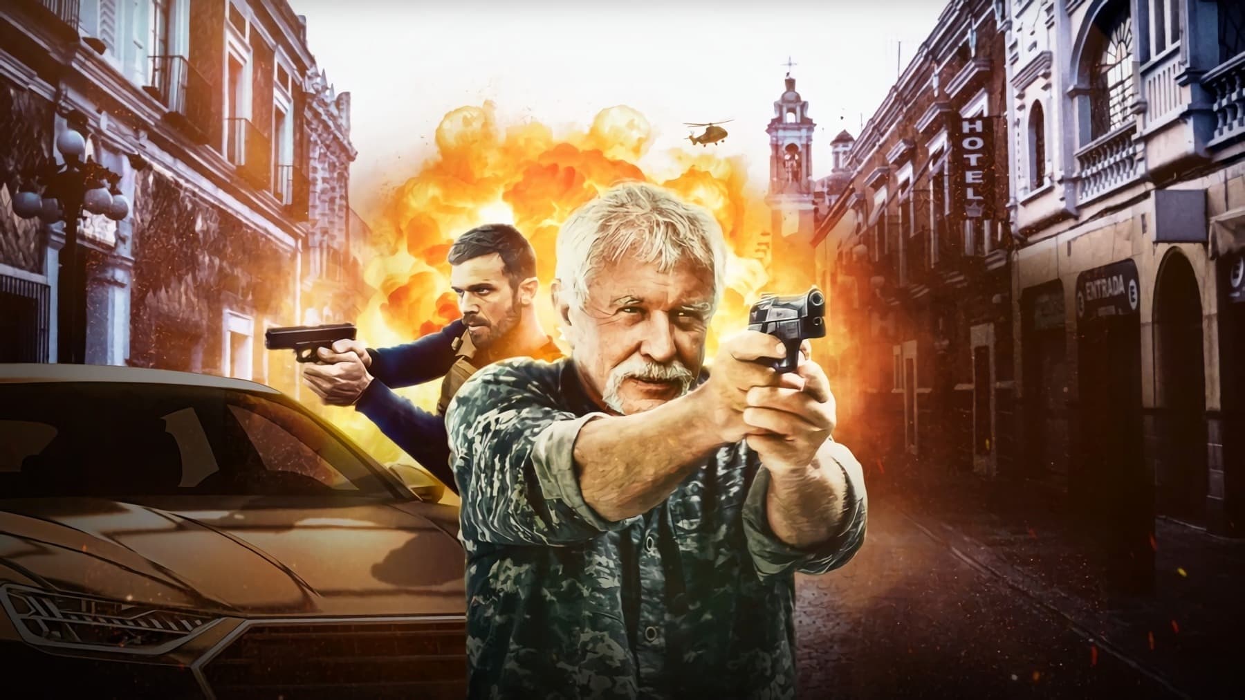 Póster oficial de la película Black Warrant en alta calidad HD 4K