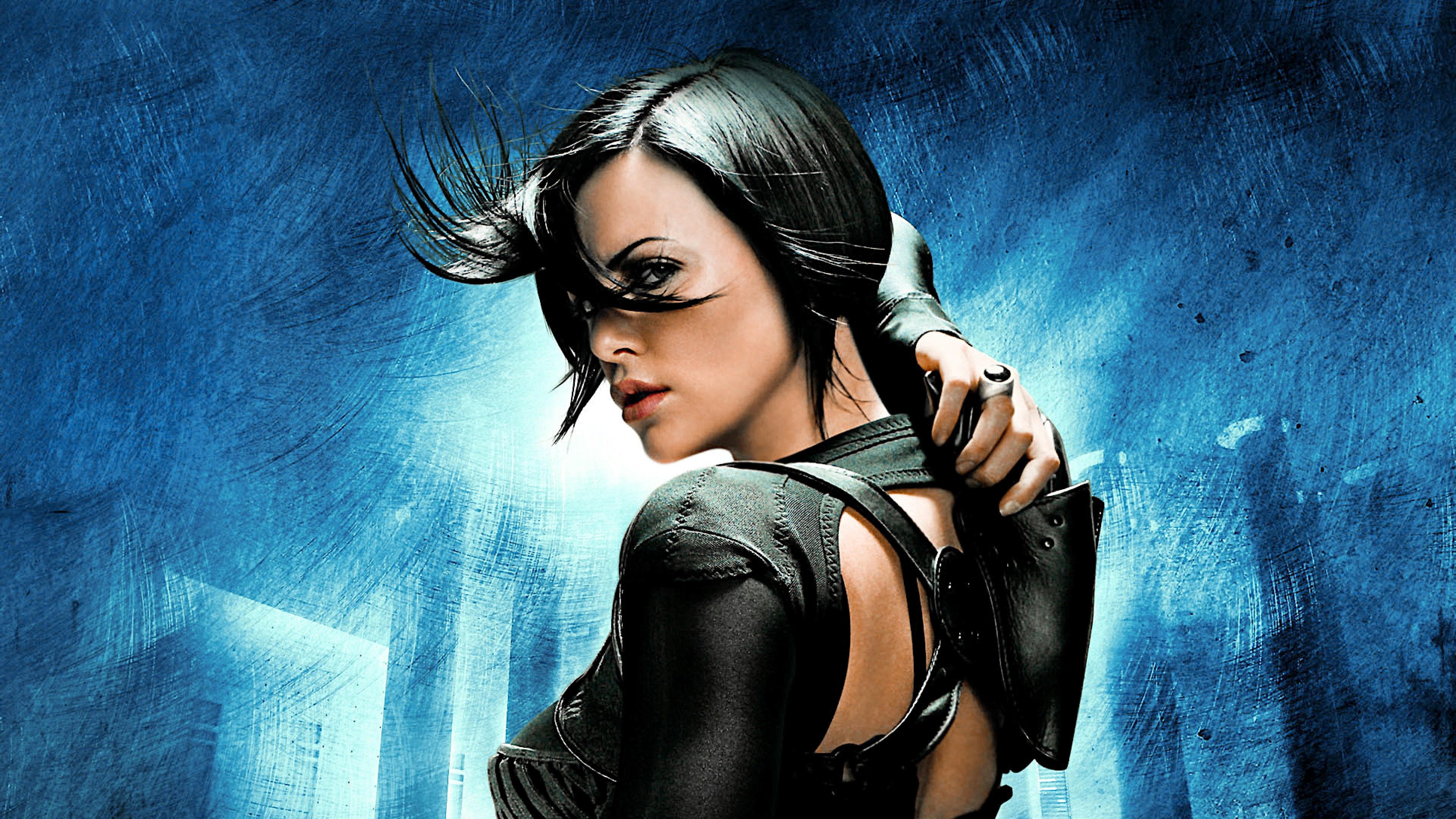 Póster oficial de la película Aeon Flux en alta calidad HD 4K