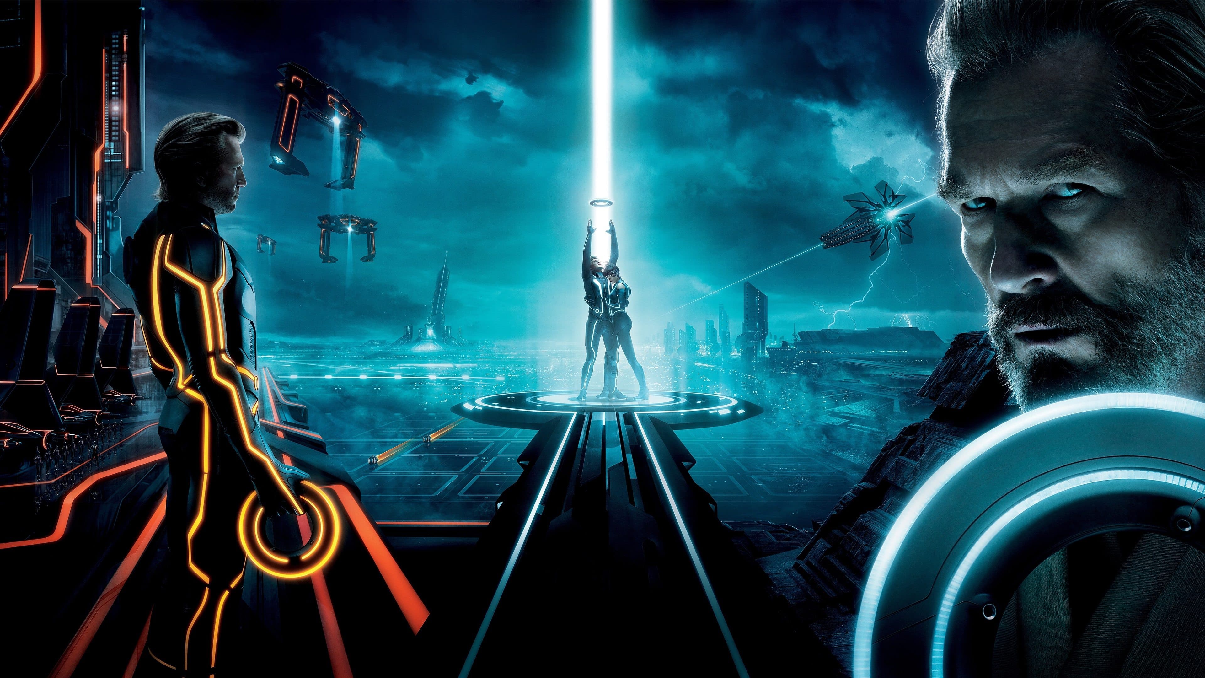 Póster oficial de la película TRON: El legado en alta calidad HD 4K