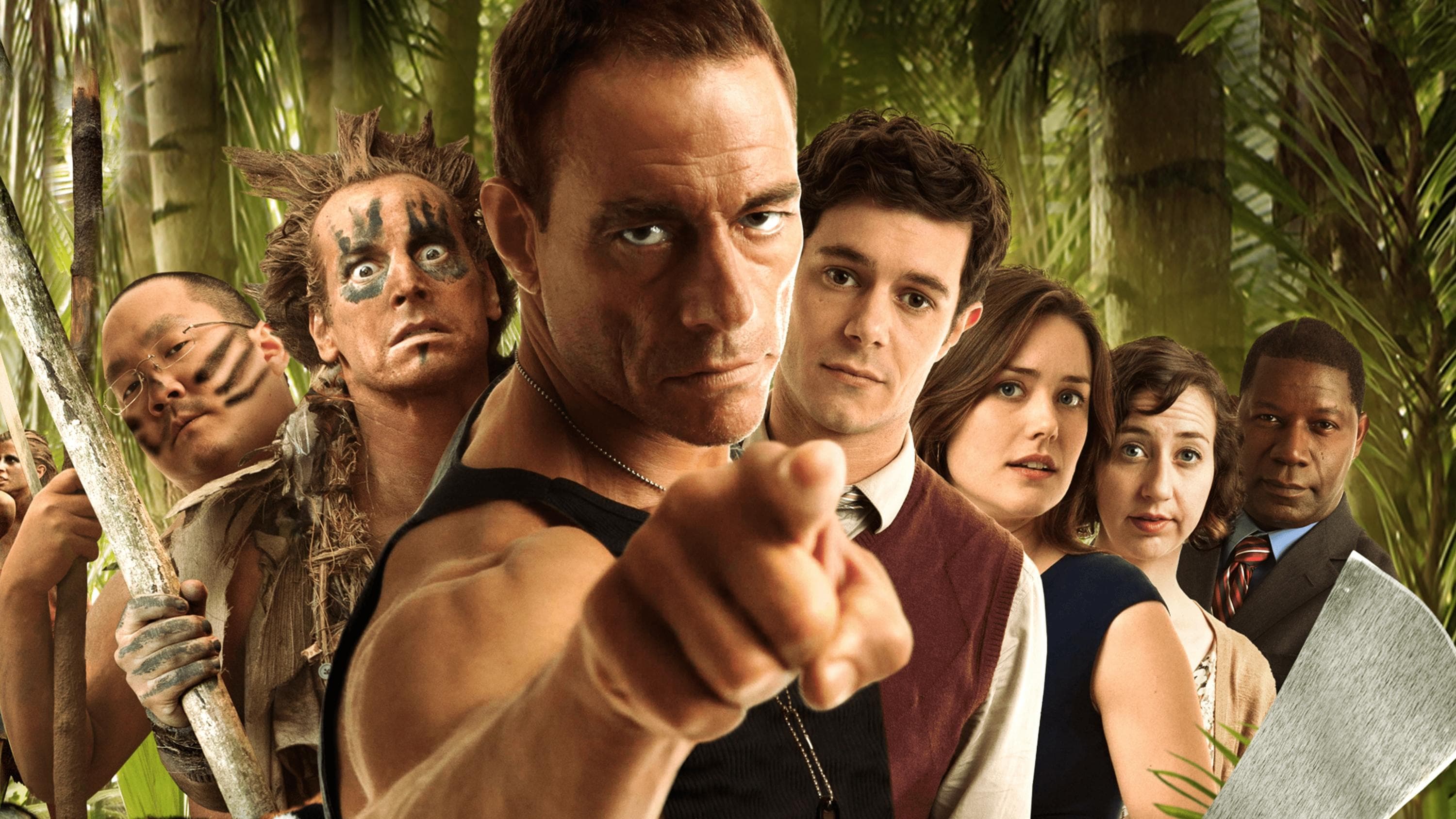 Póster oficial de la película Bienvenido a la jungla en alta calidad HD 4K