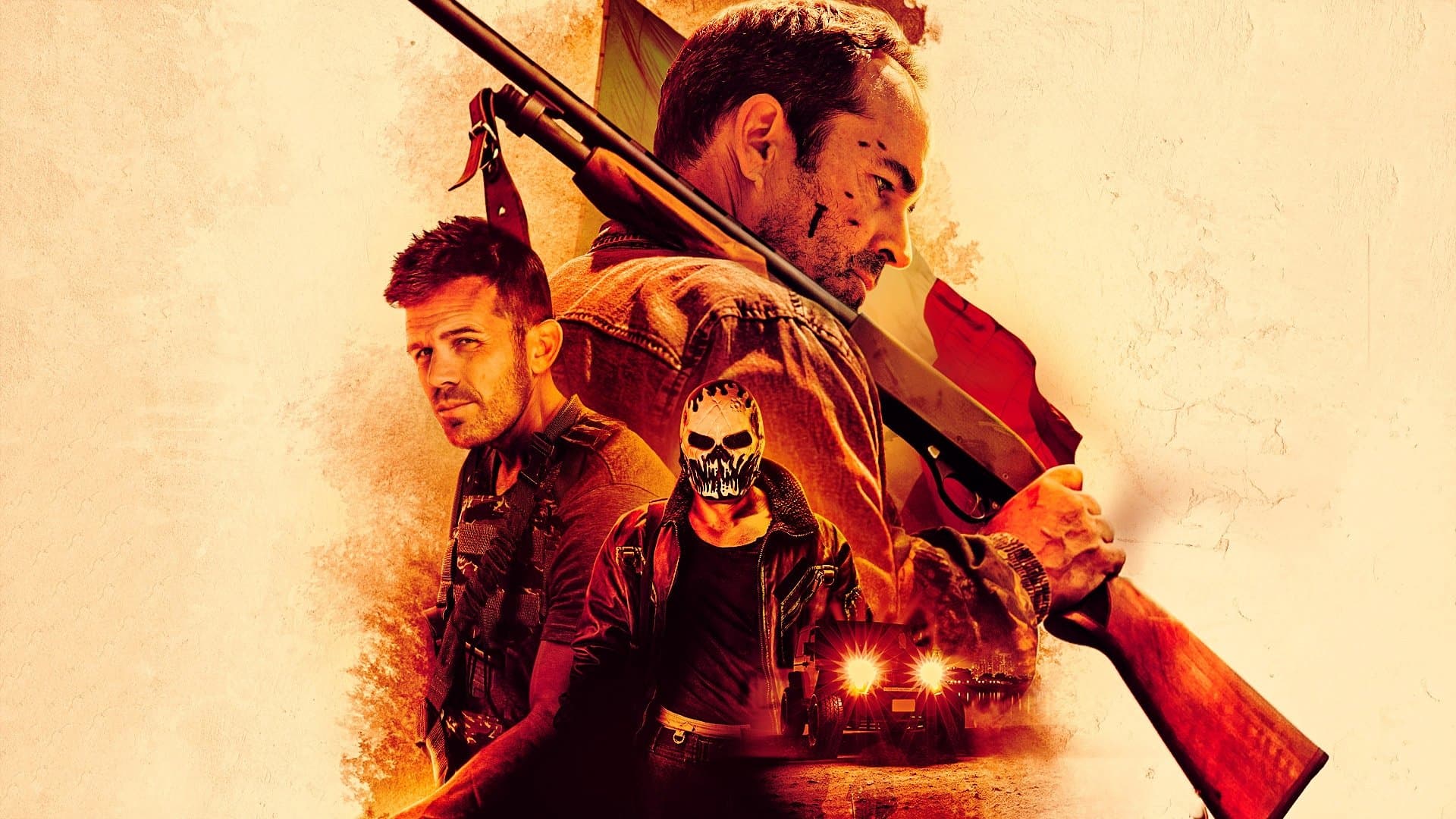 Póster oficial de la película Tras el cartel en alta calidad HD 4K