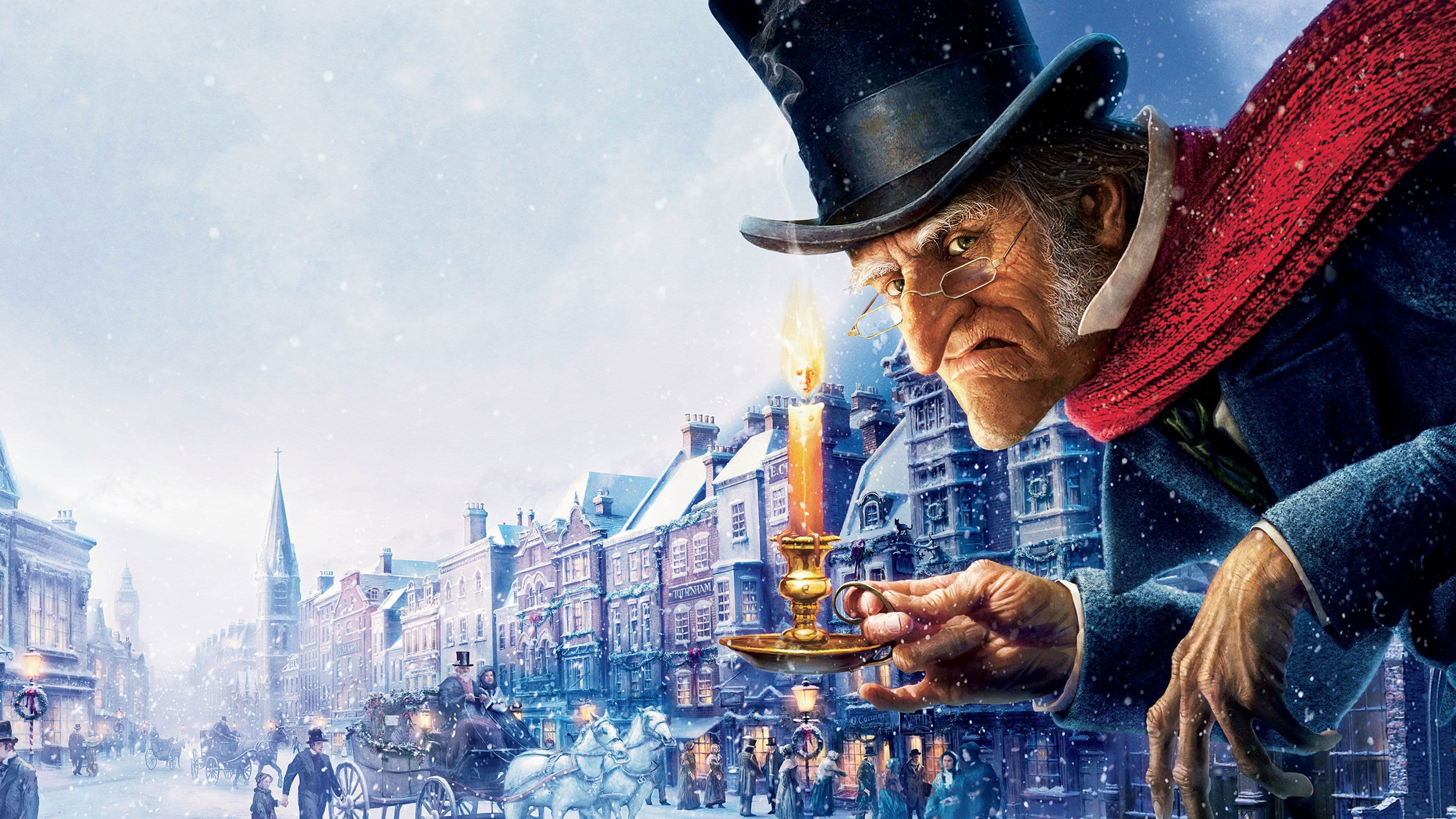 Póster oficial de la película Los fantasmas de Scrooge en alta calidad HD 4K