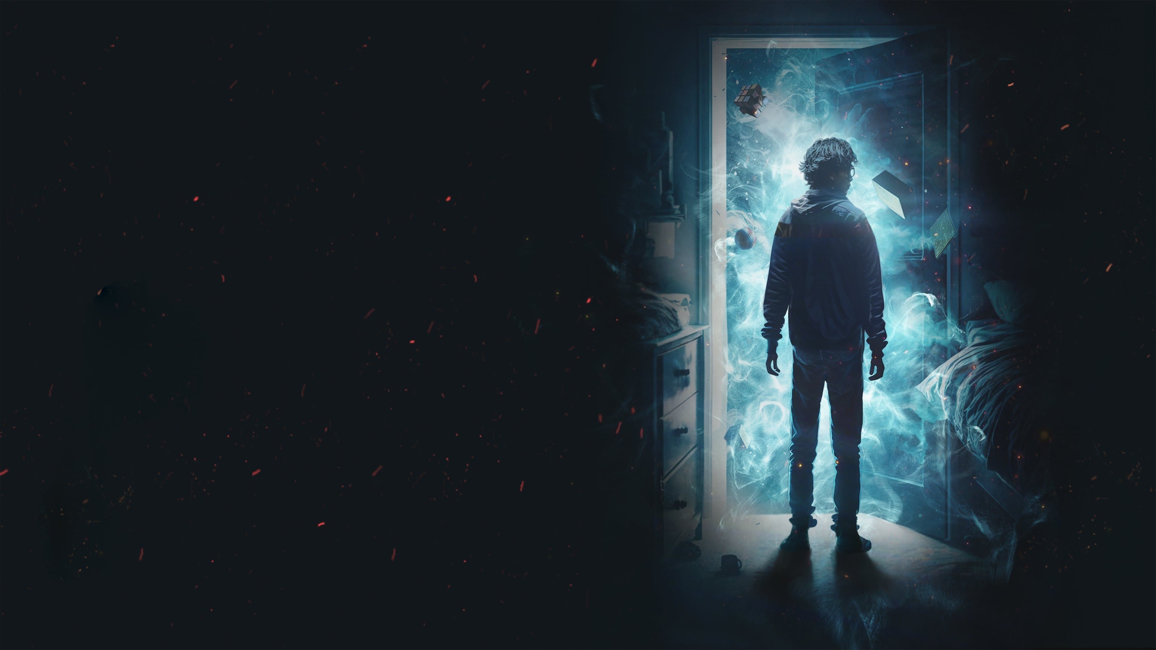 Póster oficial de la película El extraño caso del fantasma claustrofóbico en alta calidad HD 4K