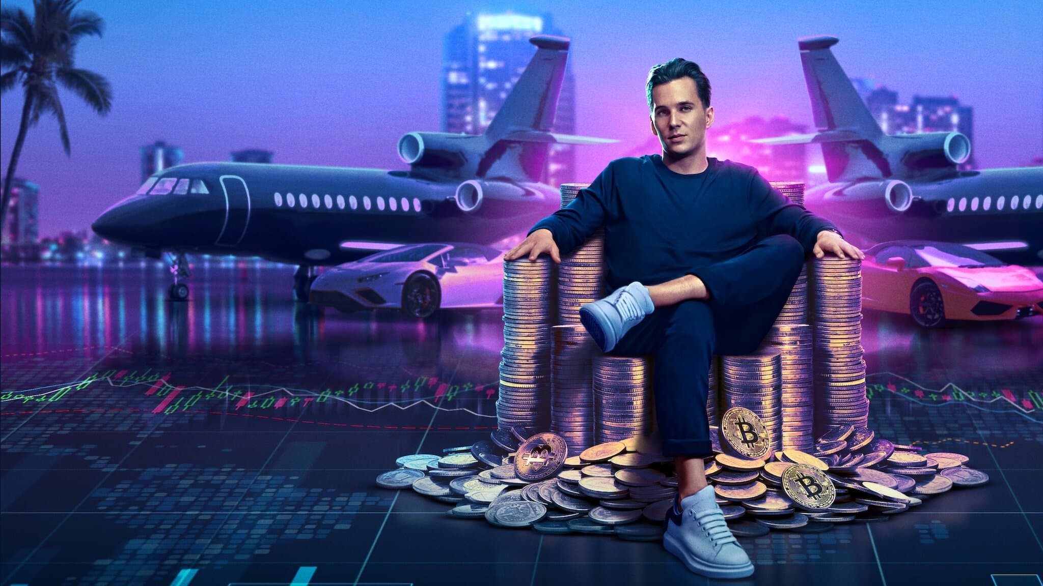 Póster oficial de la película Criptoestafas en alta calidad HD 4K