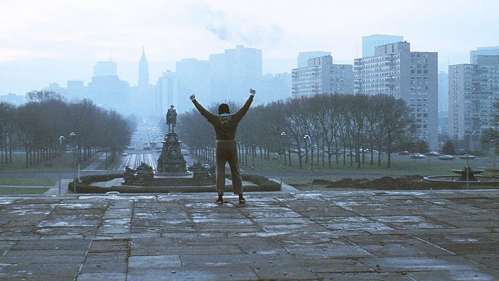 Póster oficial de la película Rocky en alta calidad HD 4K
