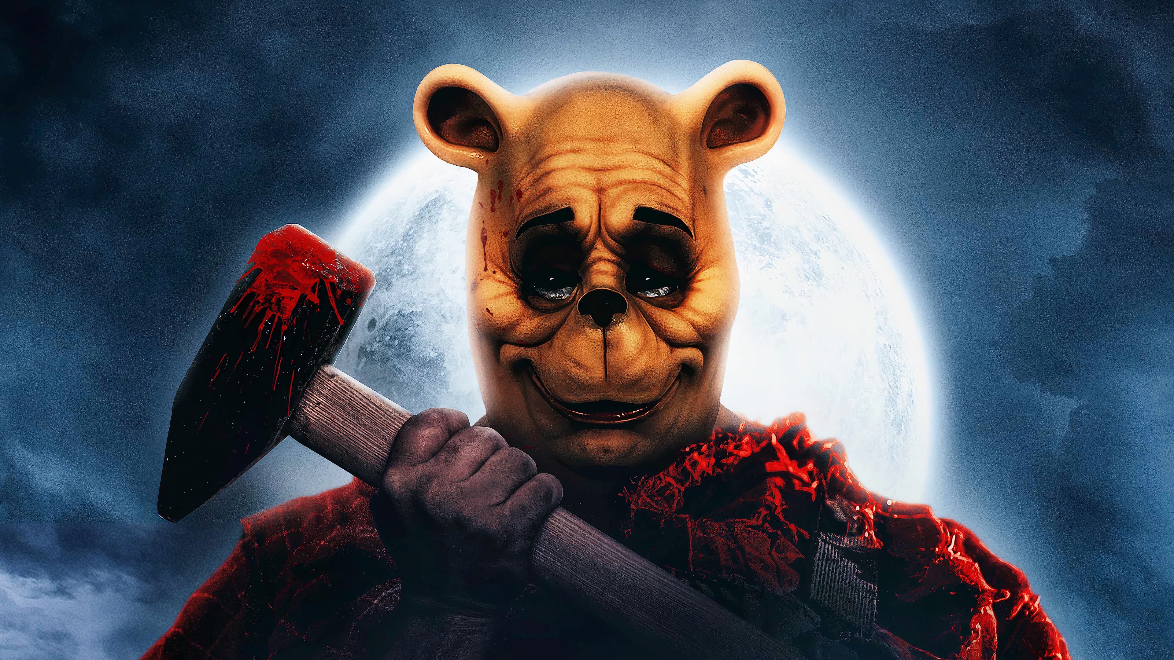 Póster oficial de la película Winnie the Pooh: Miel y sangre en alta calidad HD 4K