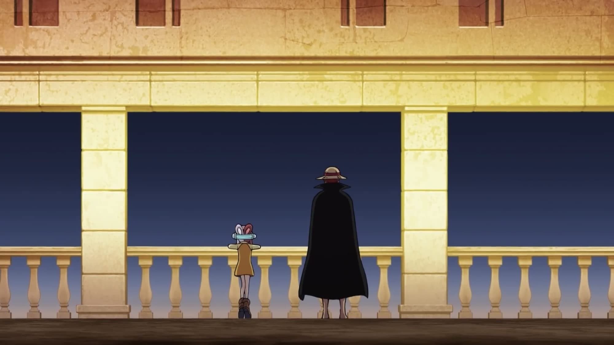 Póster oficial de la película One Piece Film: Red en alta calidad HD 4K