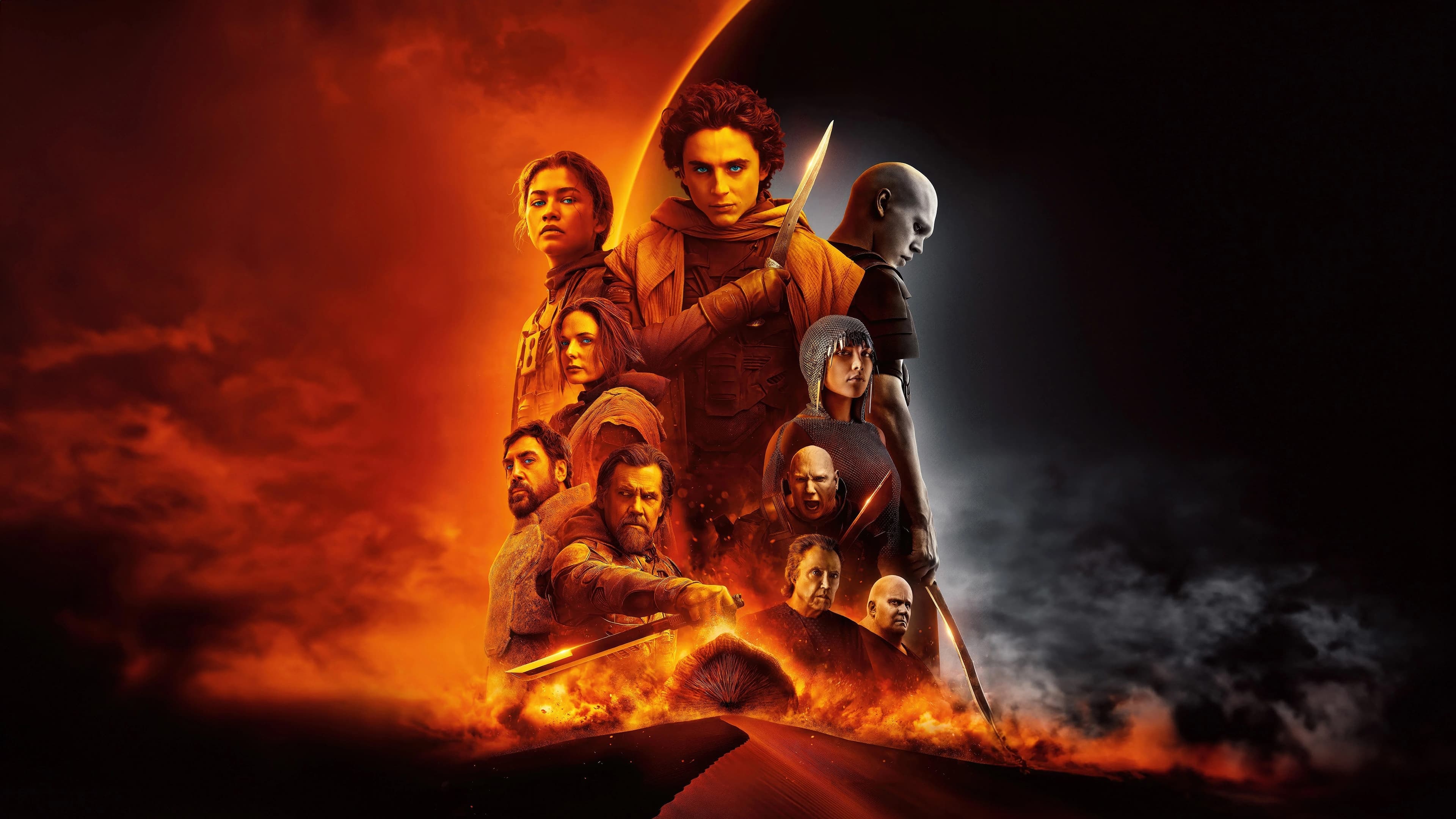 Póster oficial de la película Duna: Parte dos en alta calidad HD 4K
