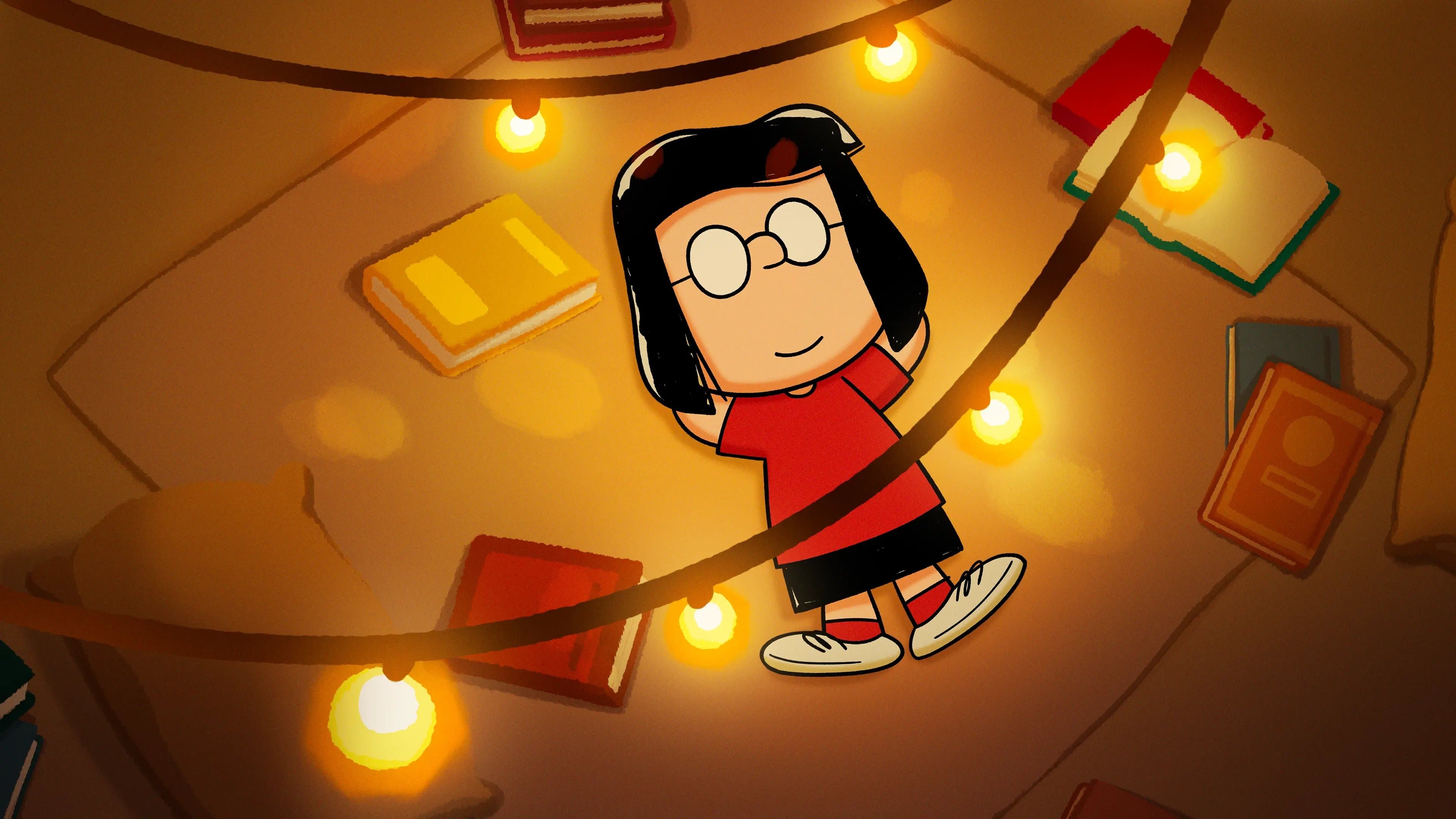 Póster oficial de la película Snoopy presenta: La extraordinaria Marcie en alta calidad HD 4K