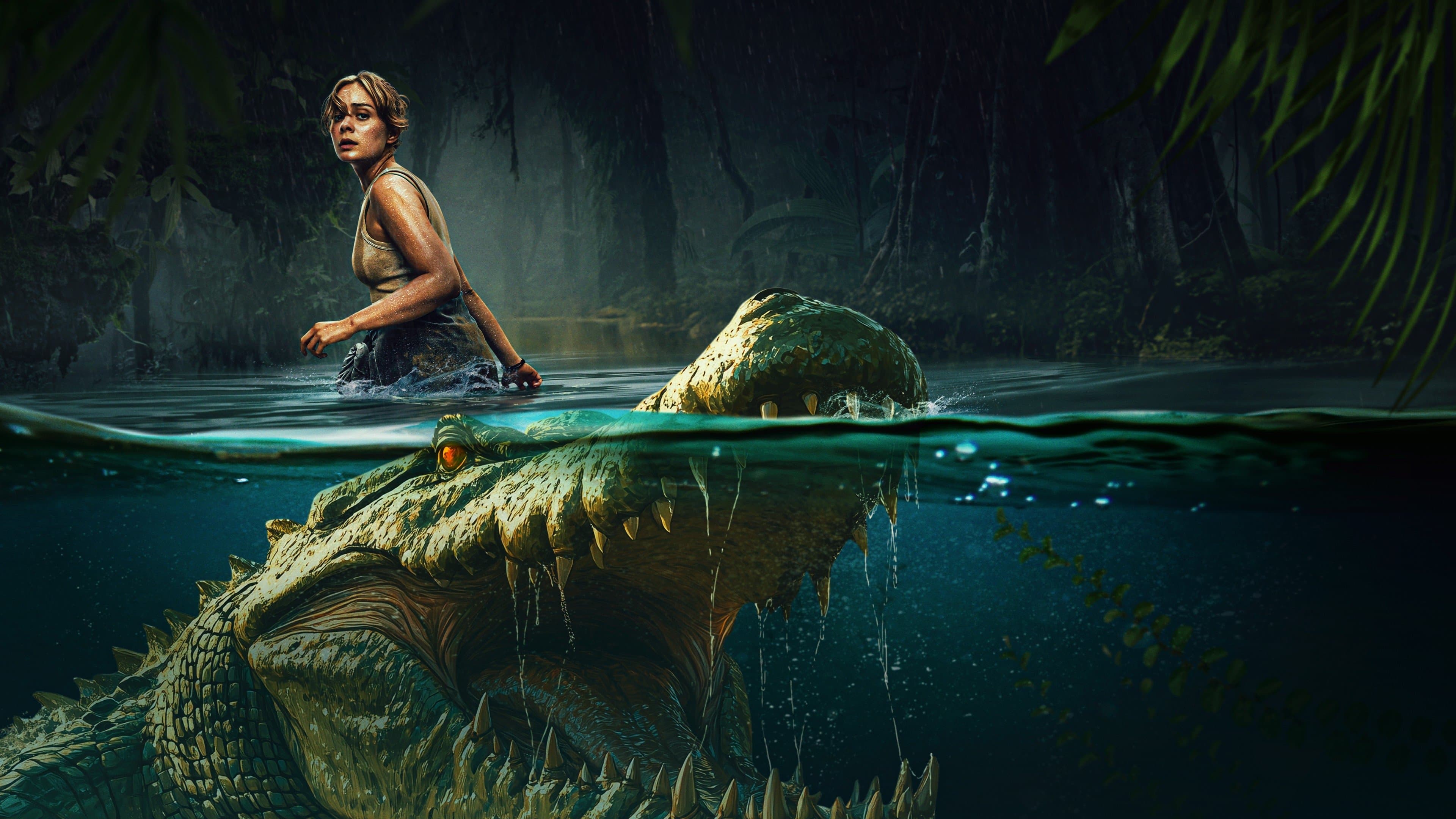 Póster oficial de la película Colmillos del Bayou en alta calidad HD 4K